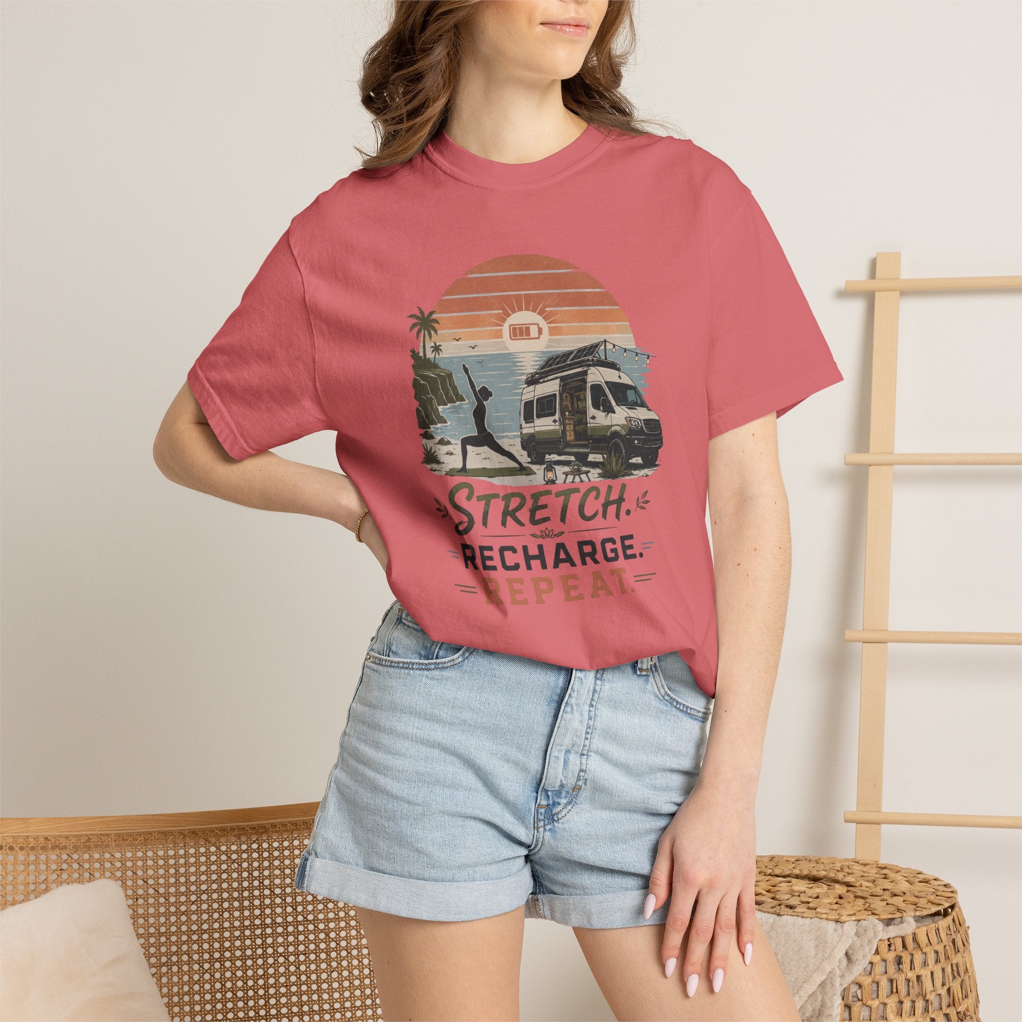 Stretch Recharge Repeat - T-Shirt