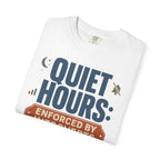 Quiet Hours Enforced By Introverts - T-Shirt