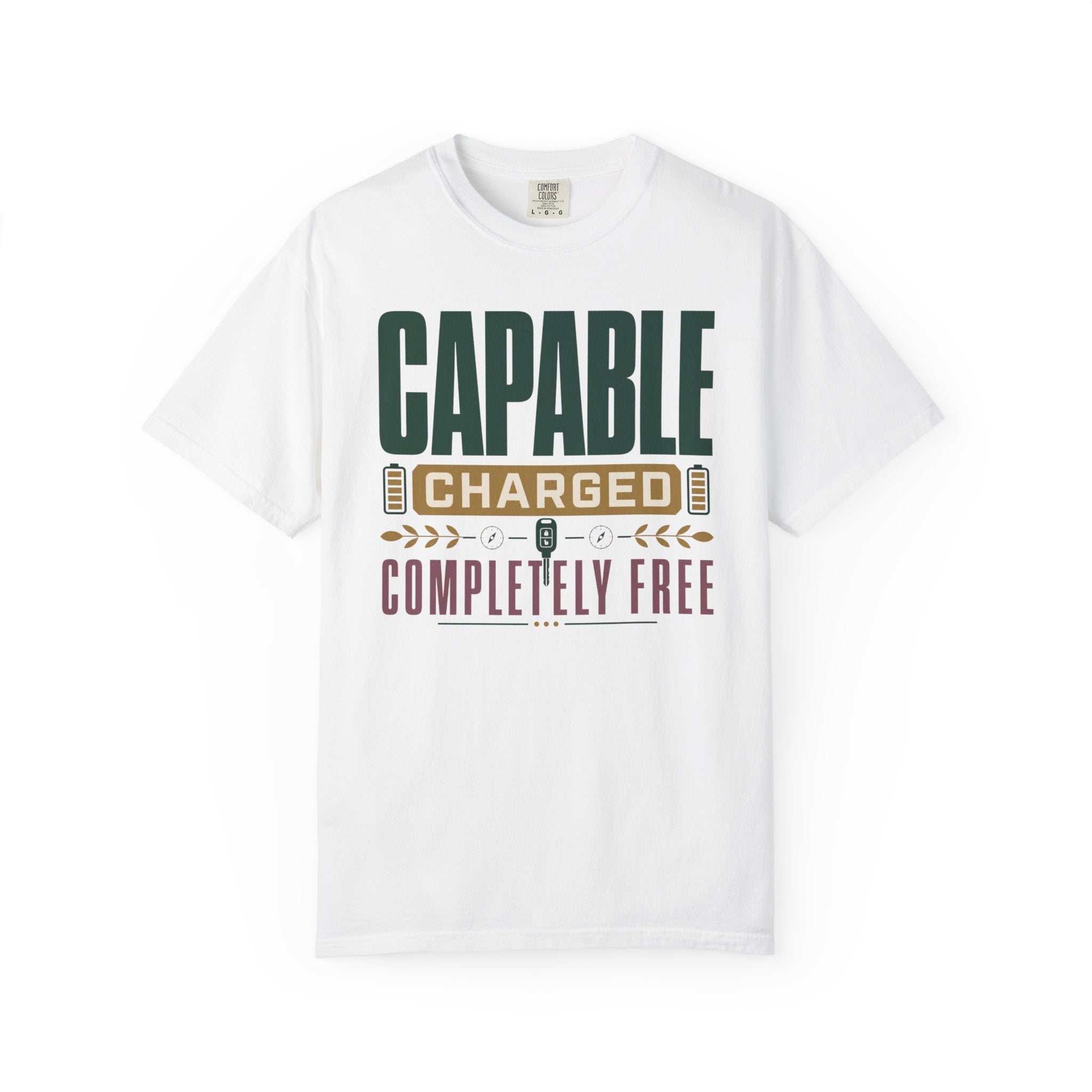 Capable Charged Completely Free - T-Shirt