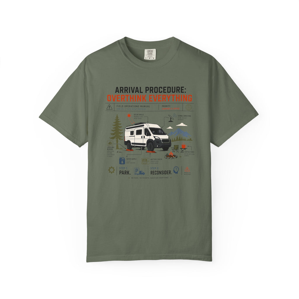 Arrival Procedure Overthink Everything - T-Shirt