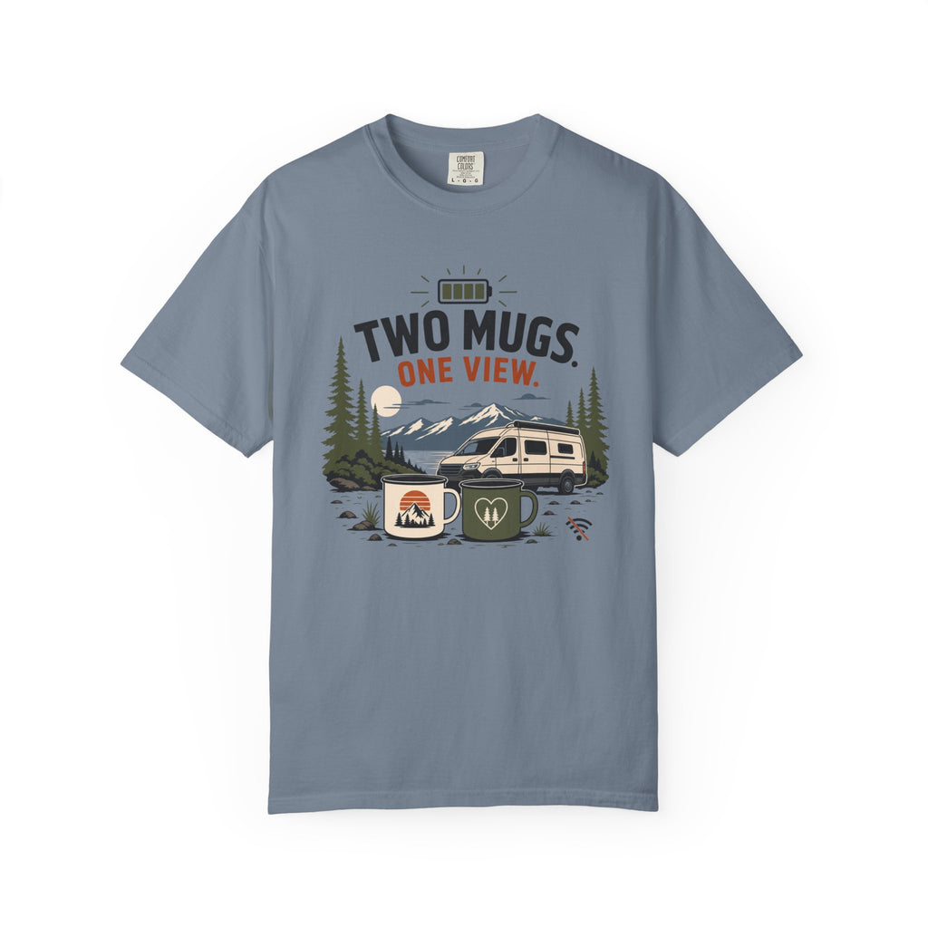 Two Mugs One View - T-Shirt