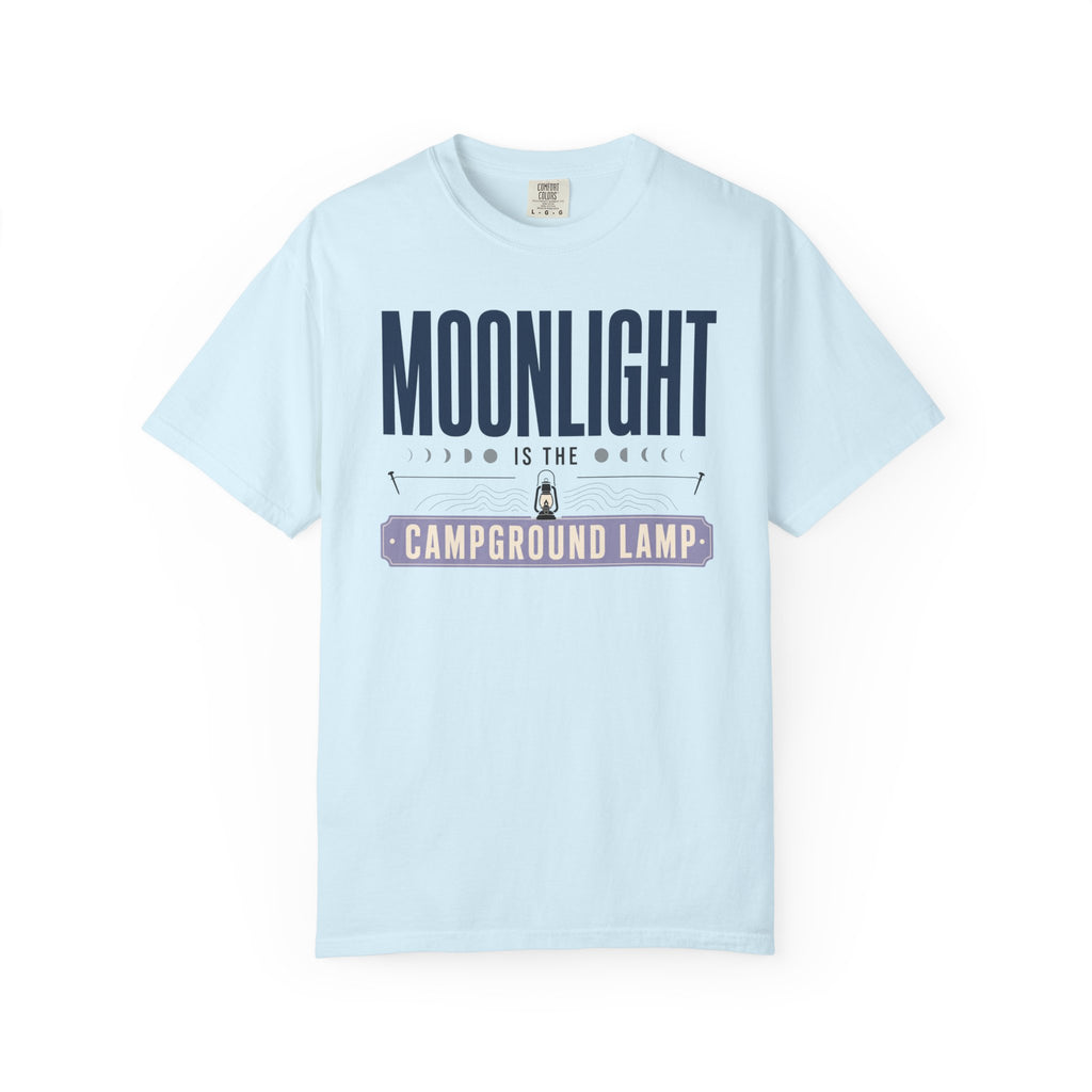 Moonlight Is The Campground Lamp - T-Shirt
