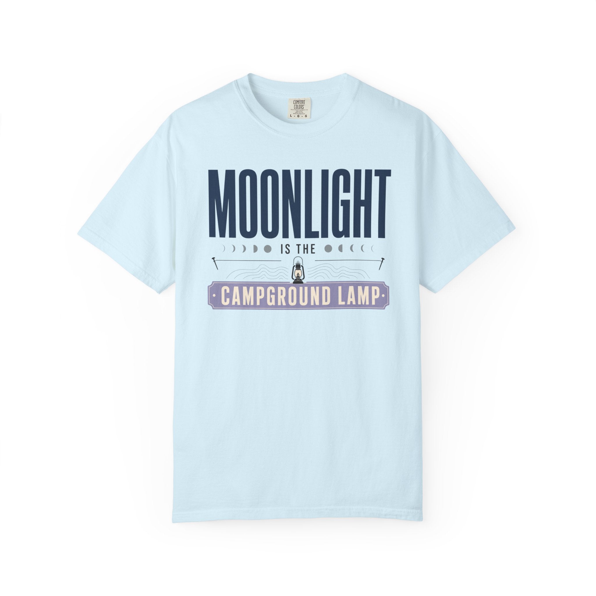 Moonlight Is The Campground Lamp - T-Shirt