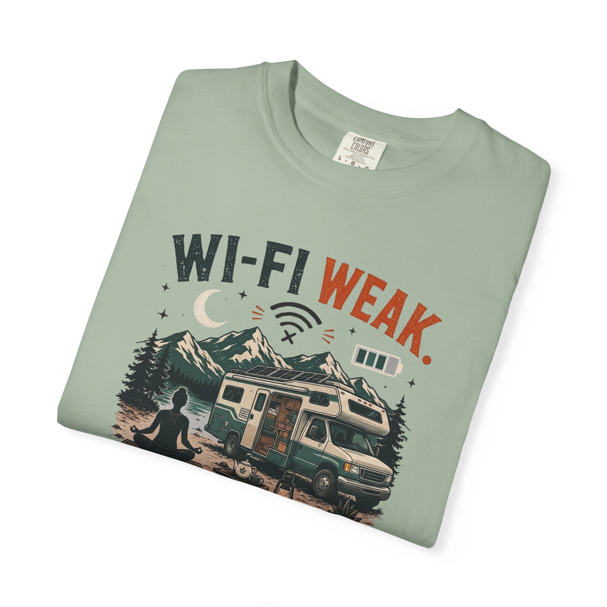 Wi-Fi Weak Inner Peace Strong - T-Shirt