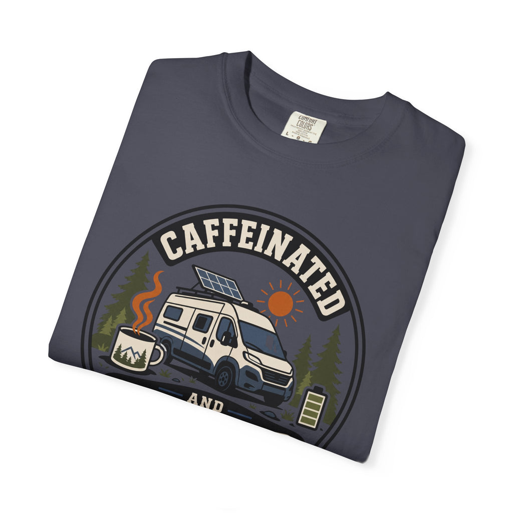 Caffeinated And Off Grid - T-Shirt