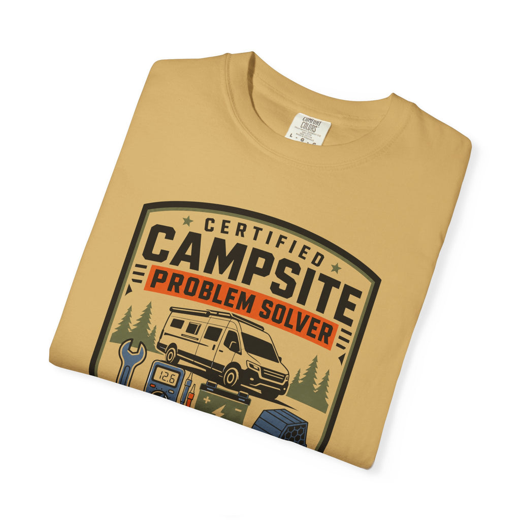 Certified Campsite Problem Solver - T-Shirt