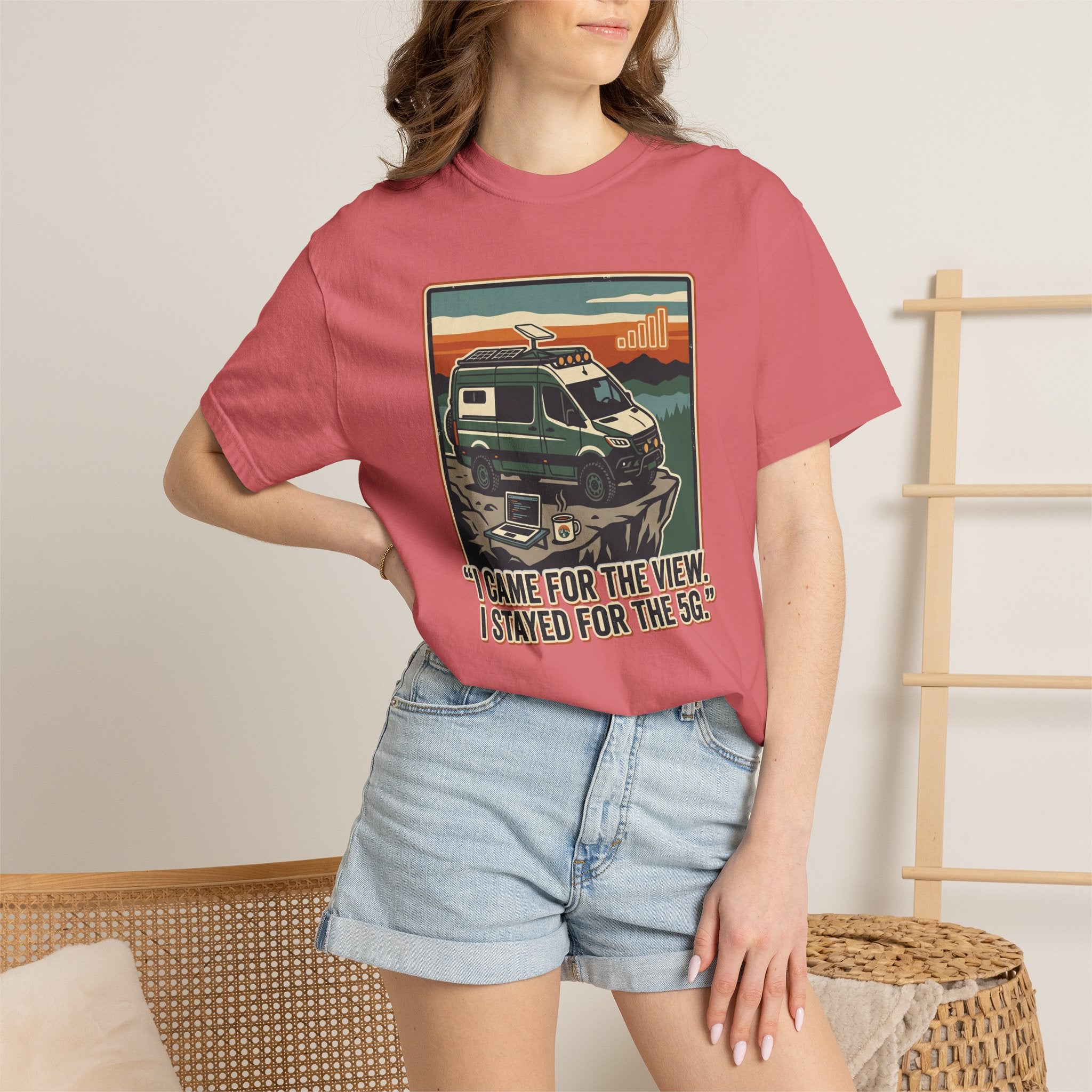 I Came For The View I Stayed 5G - T-Shirt