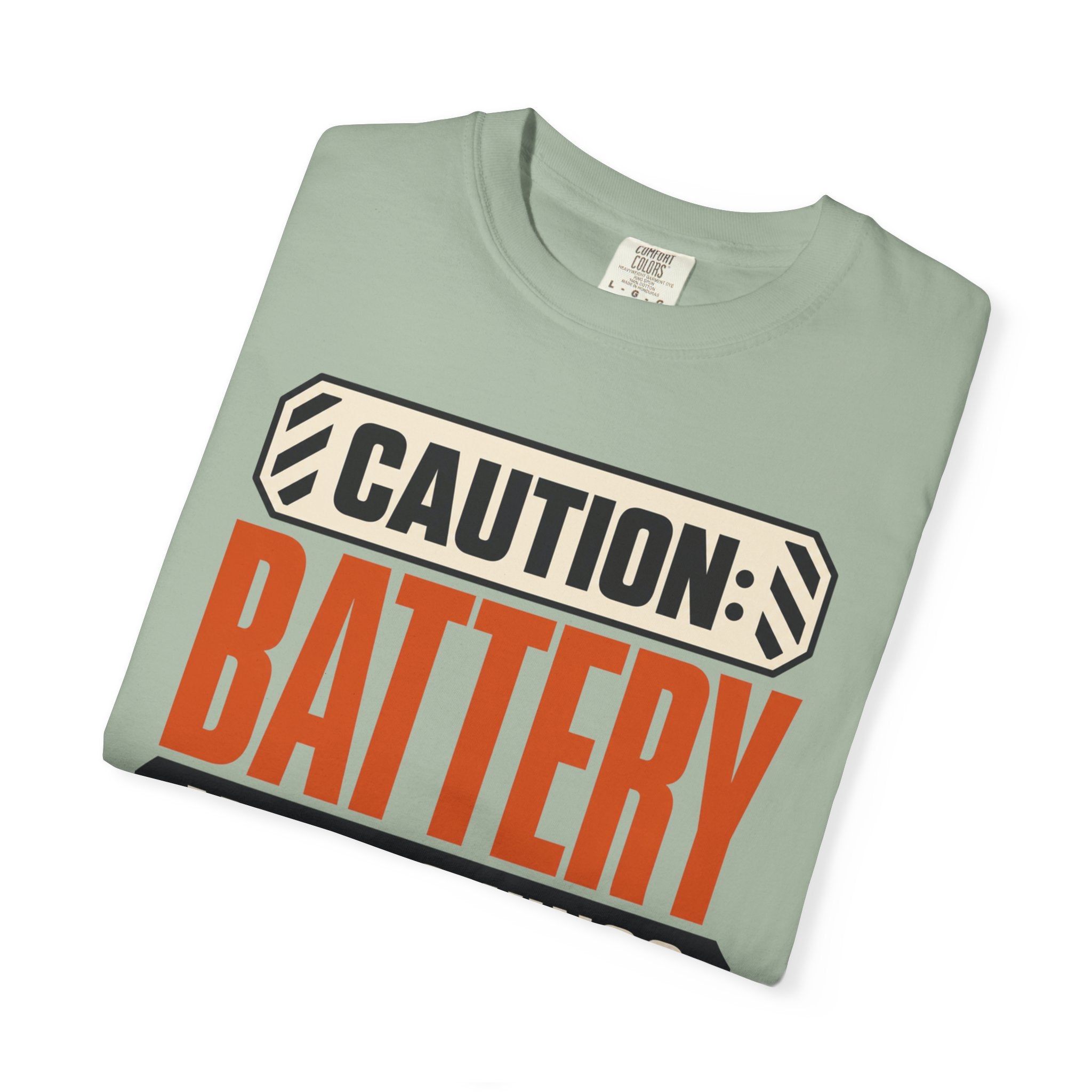 Caution Battery Mood Swings - T-Shirt