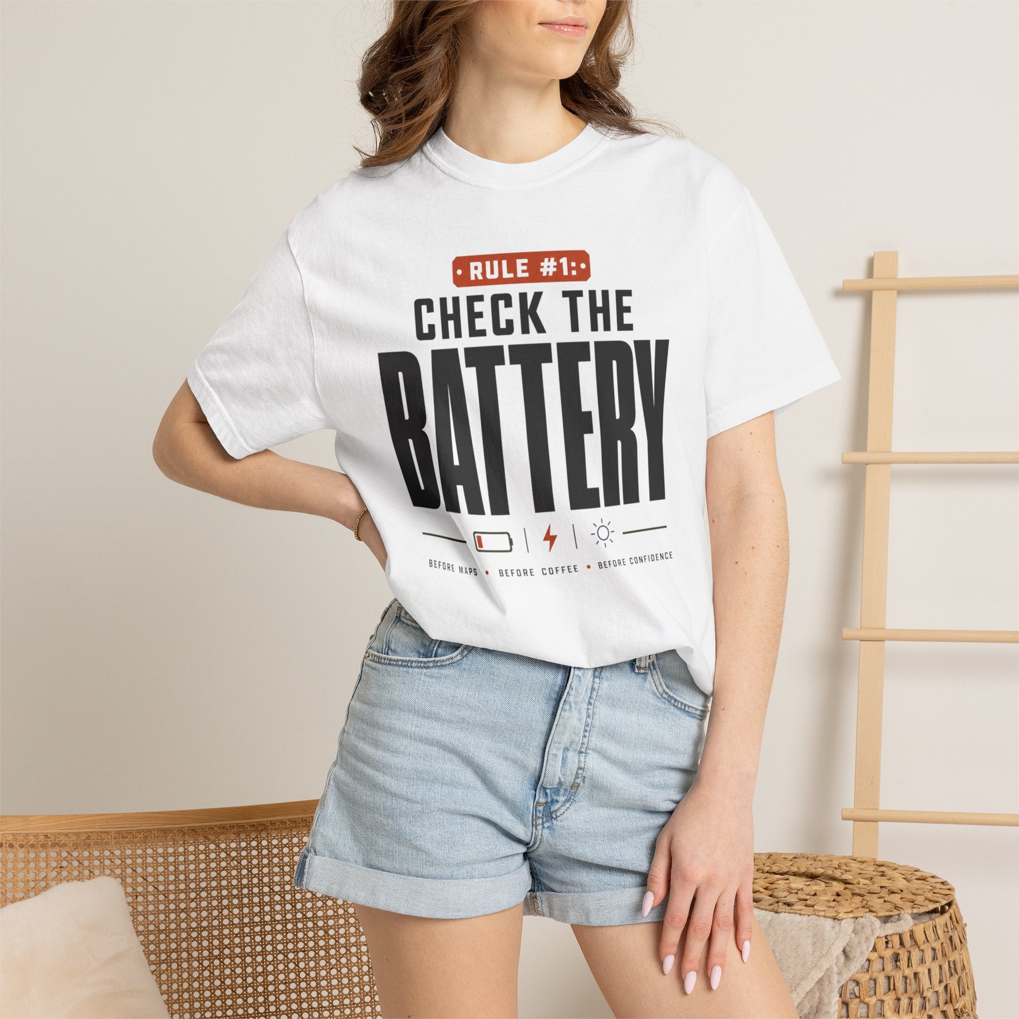 Check The - T-Shirt