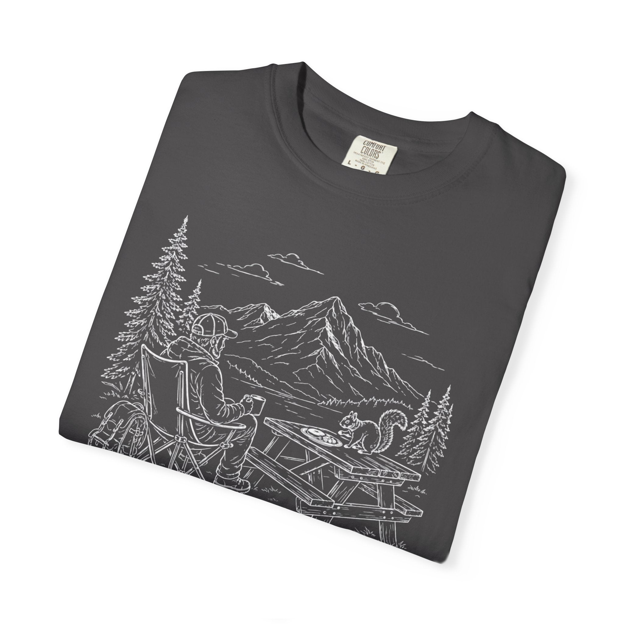 Breakfast Negotiations Favor The Squirrel - T-Shirt