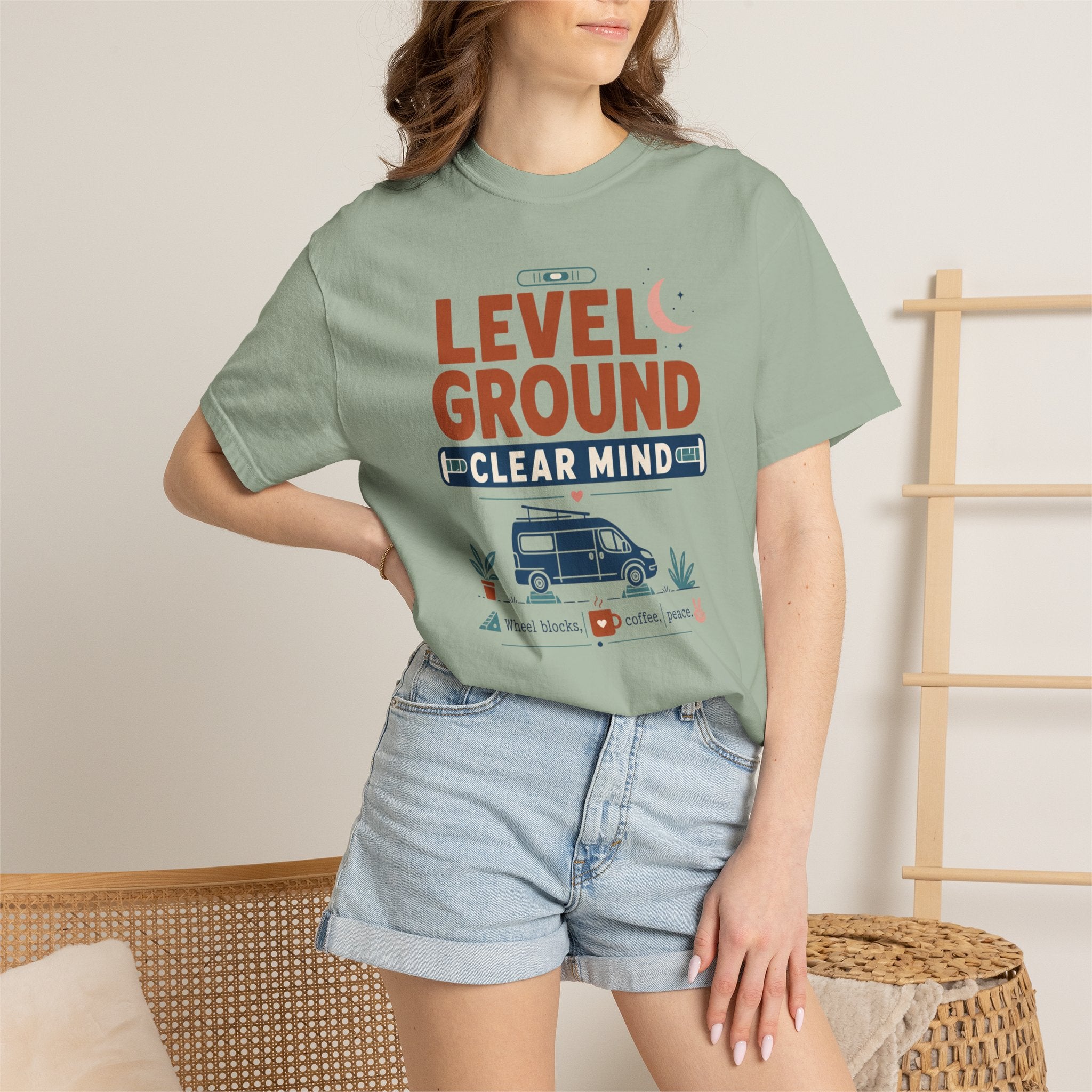 Level Ground Clear Mind - T-Shirt