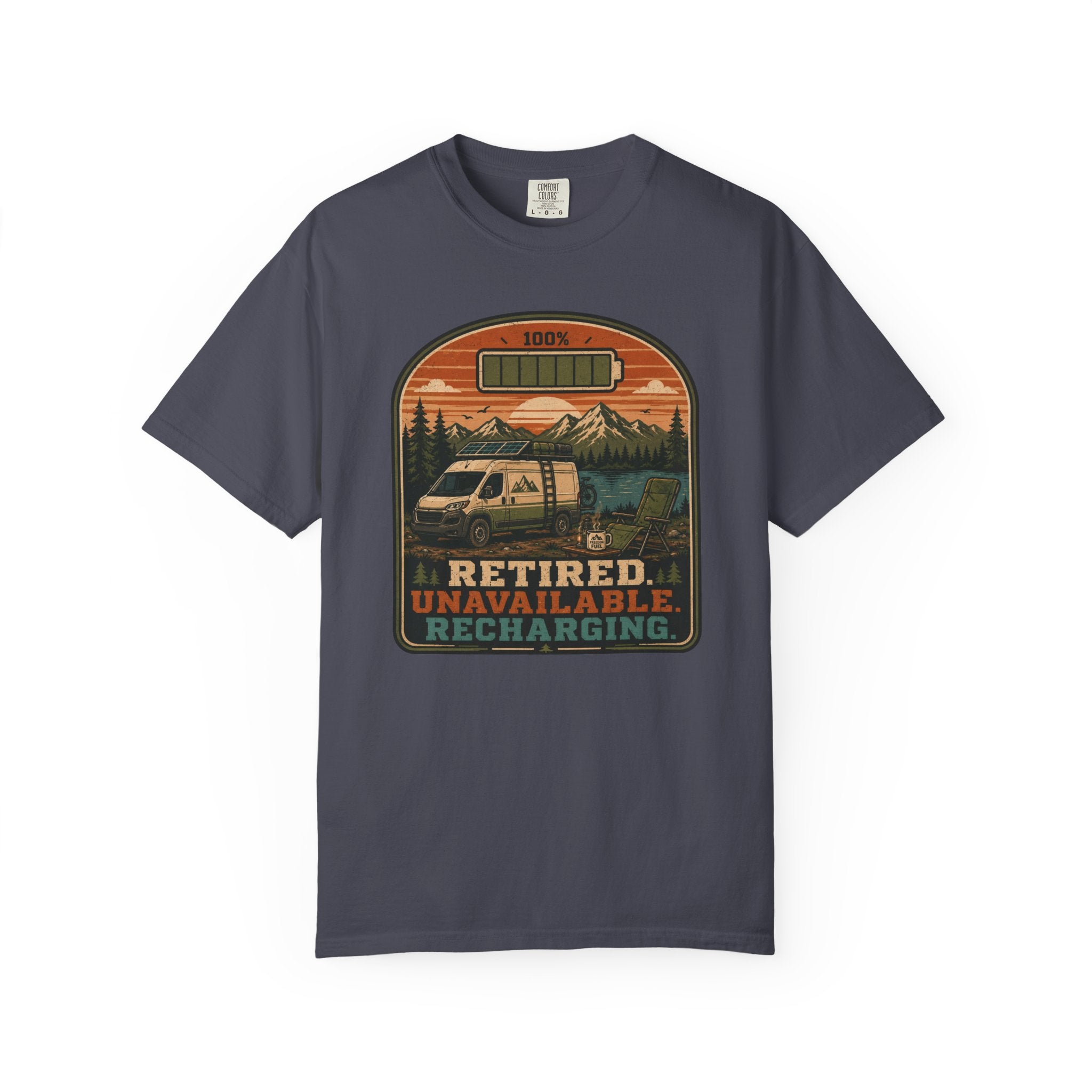 Retired Unavailable Recharging - T-Shirt