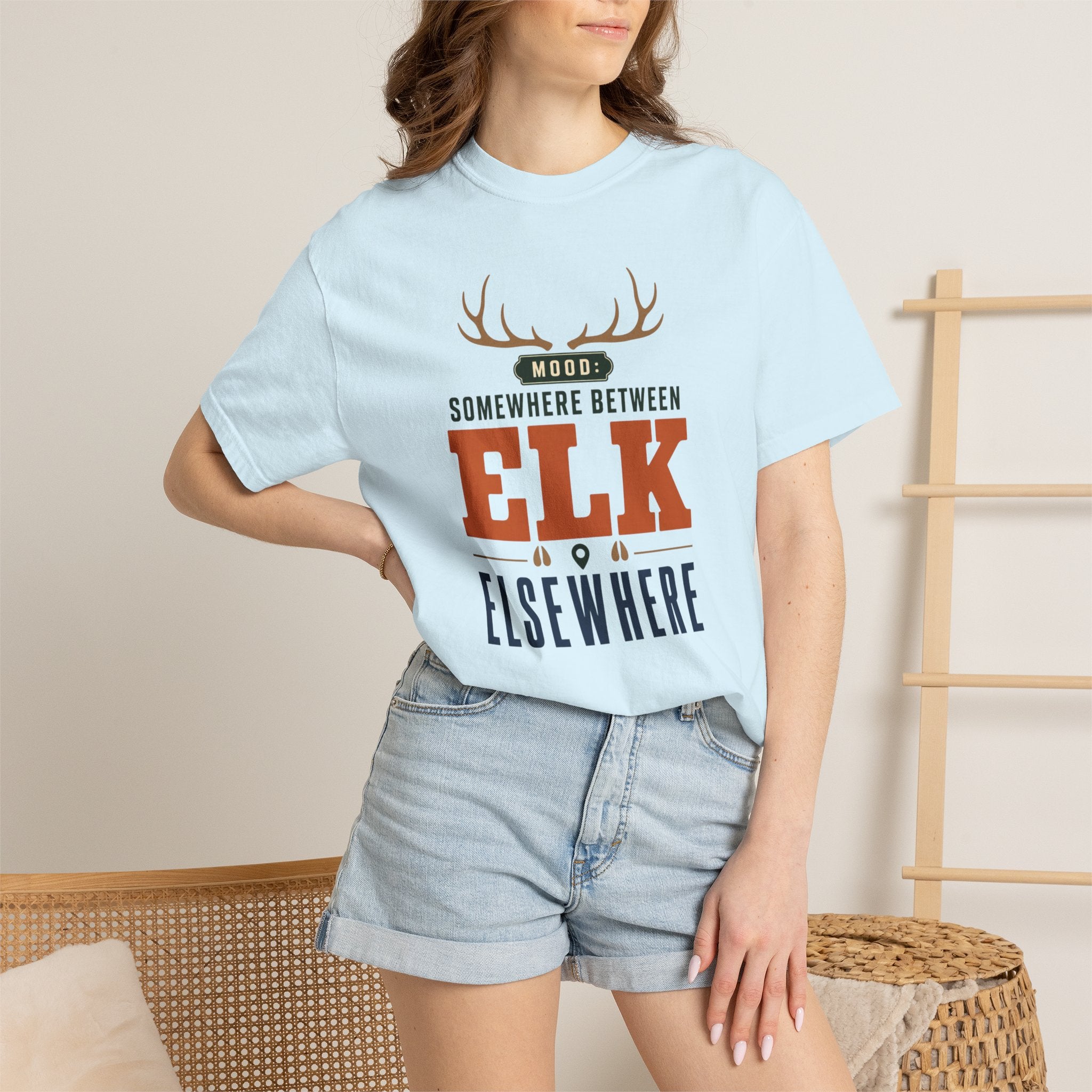 Mood Somewhere Between Elk And Elsewhere - T-Shirt