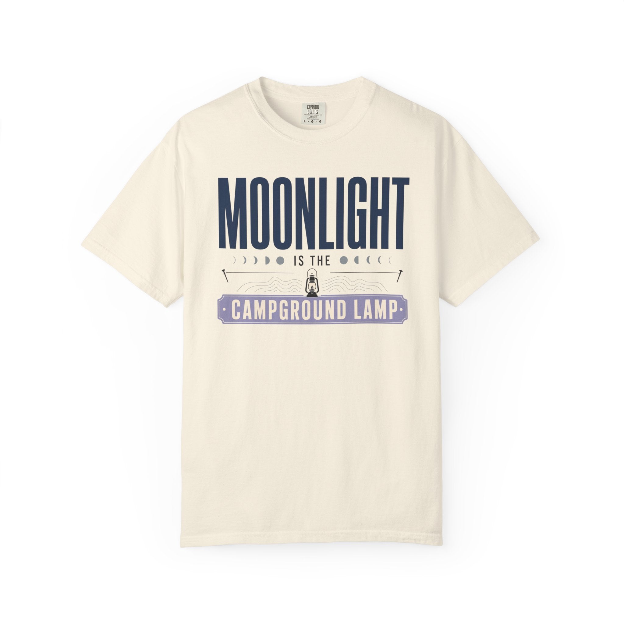 Moonlight Is The Campground Lamp - T-Shirt