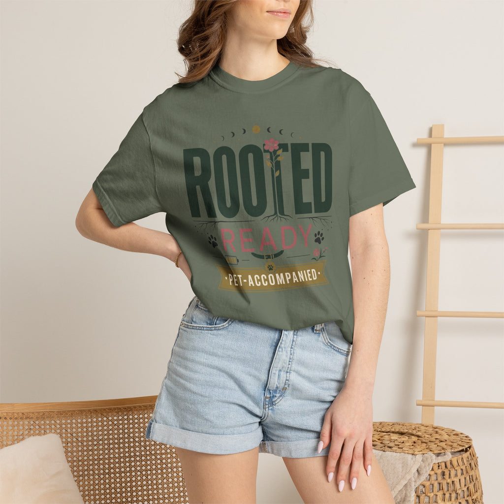 Rooted Ready Pet Accompanied - T-Shirt