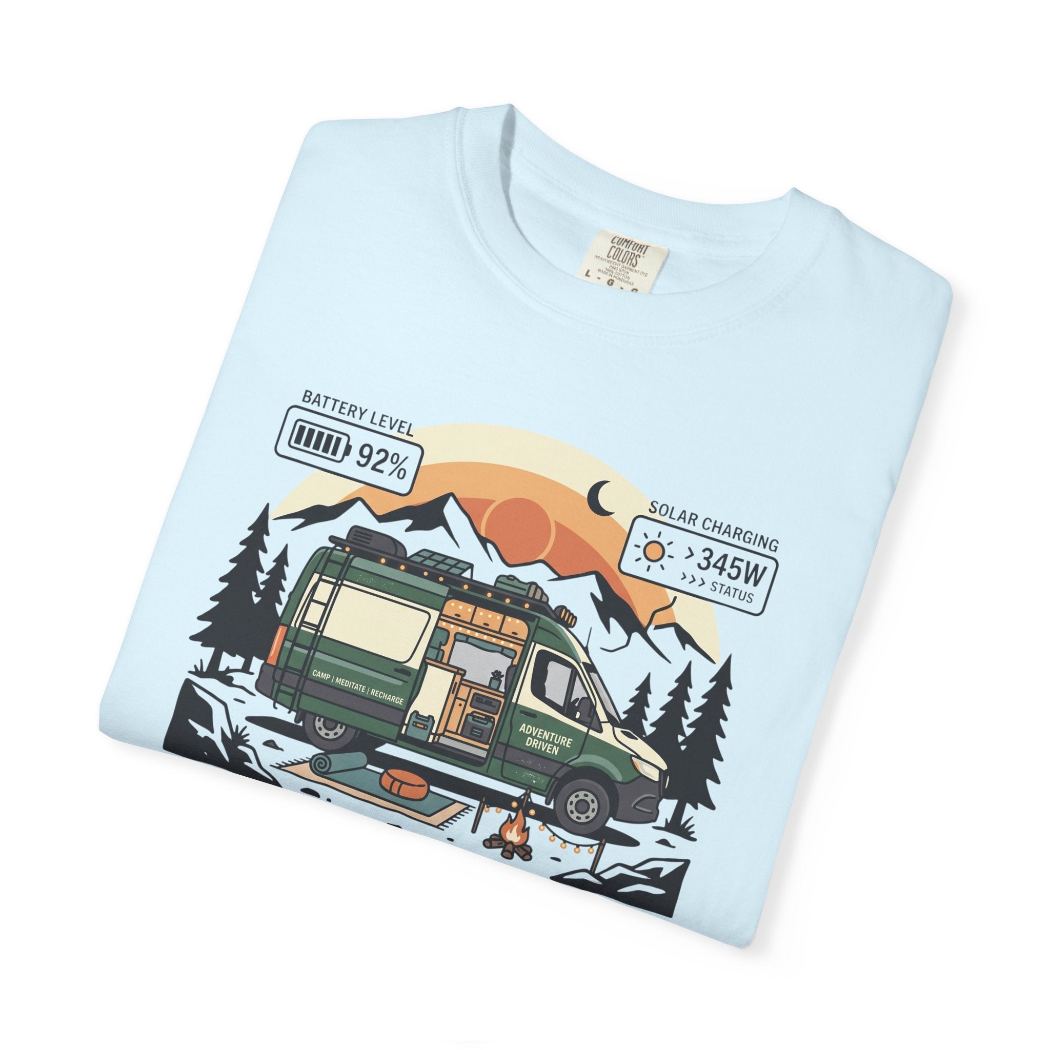 Solar-Powered Serenity - T-Shirt