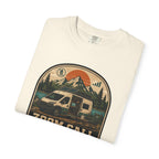 Zoom Call In The Front Mountains In The Back - T-Shirt