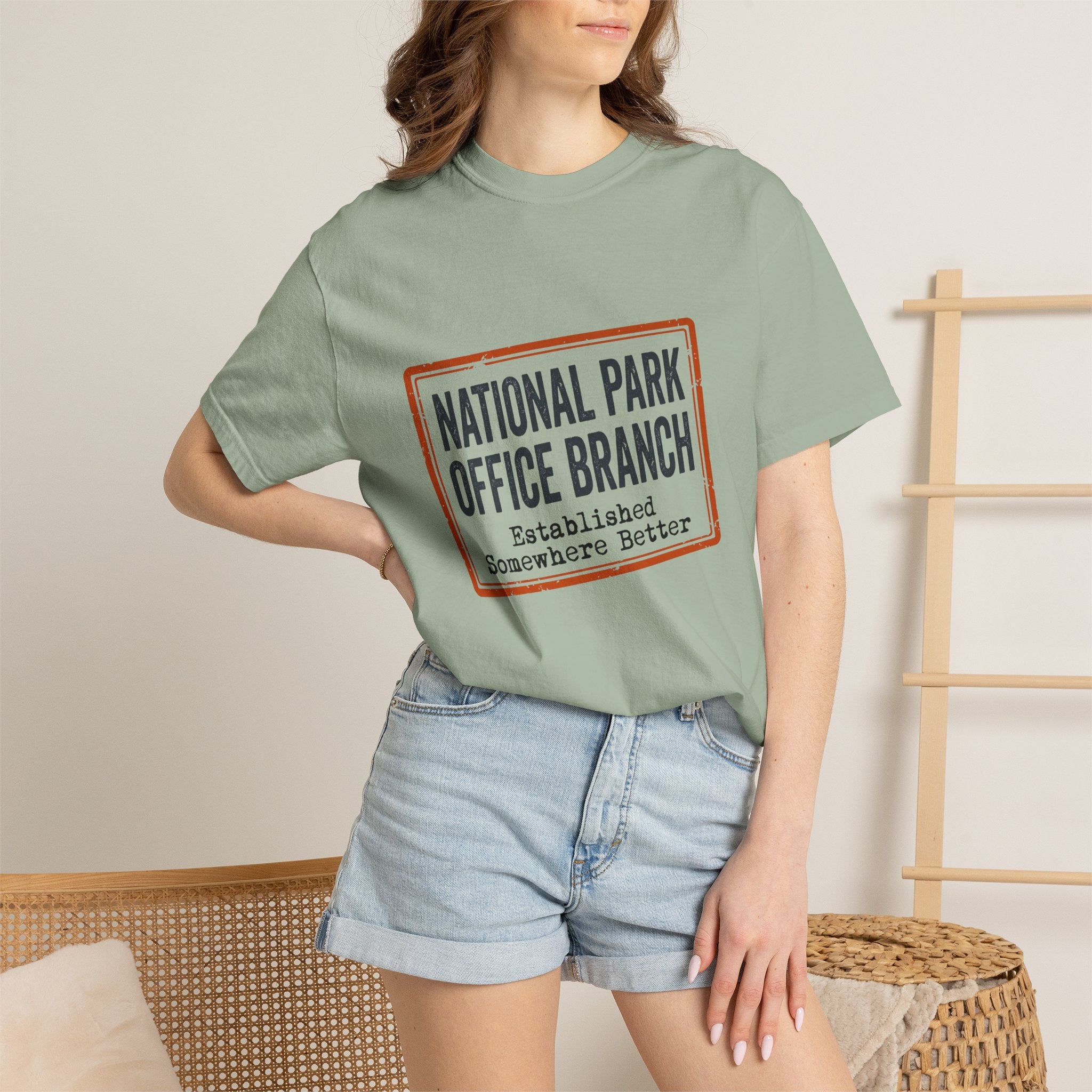National Park Office Branch Established Somewhere Better - T-Shirt