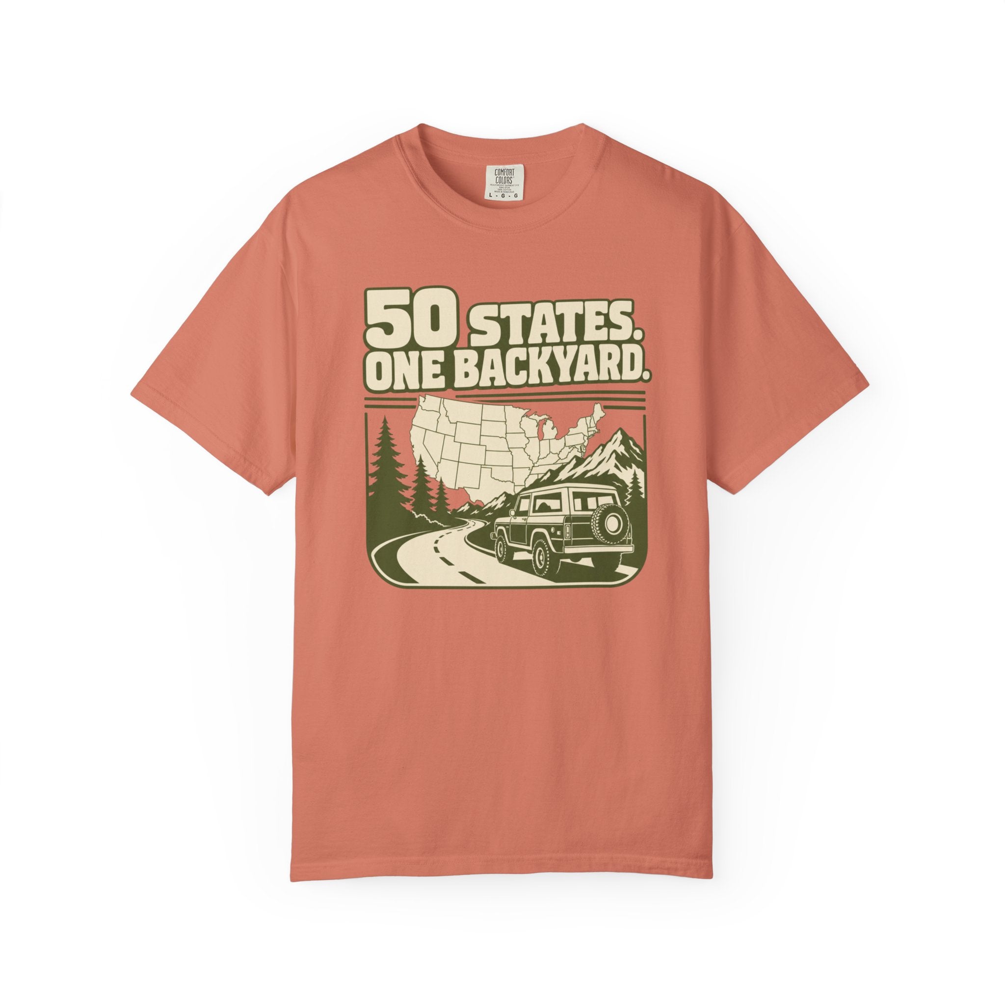 50 States One Backyard - T-Shirt