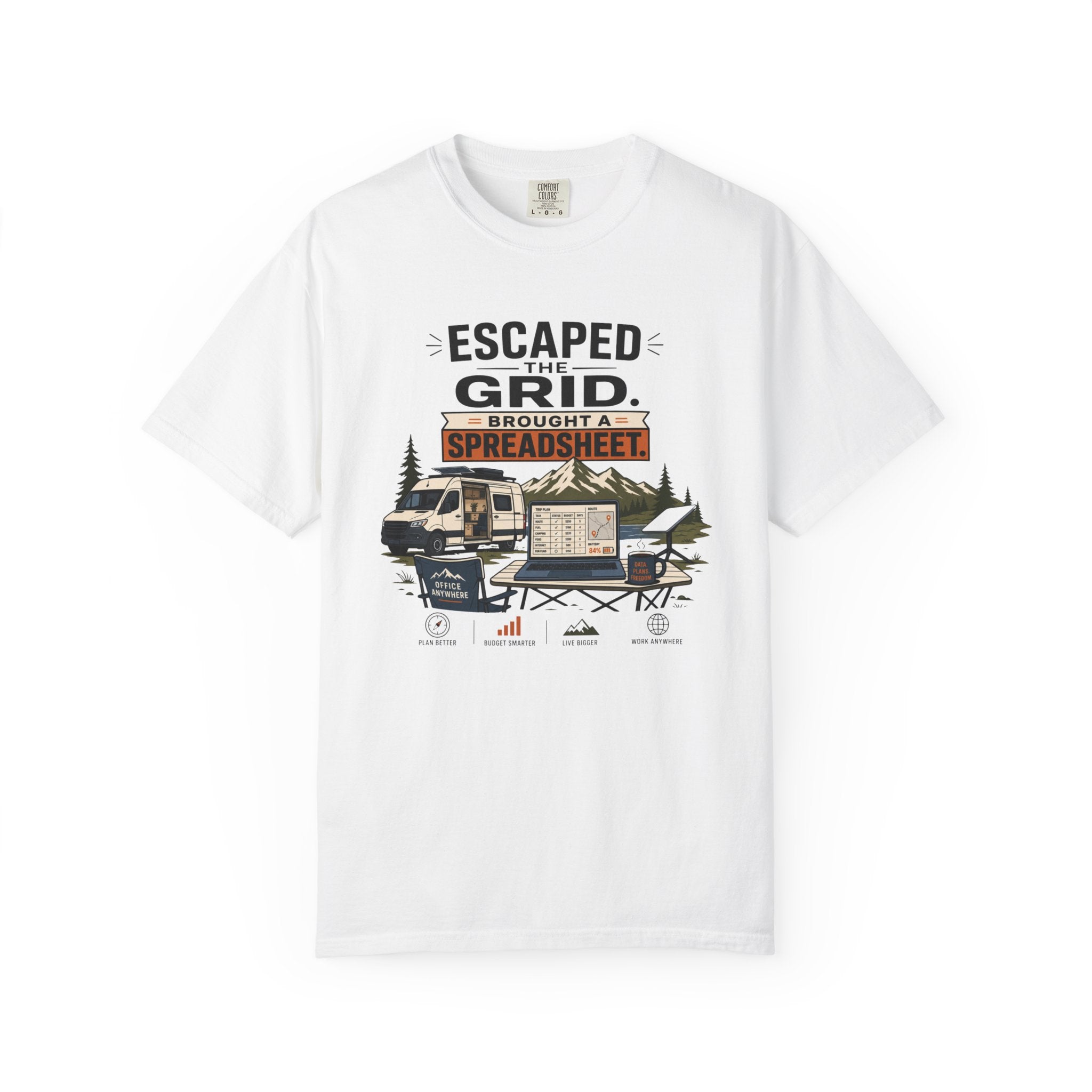 Escaped The Grid Brought A Spreadsheet - T-Shirt