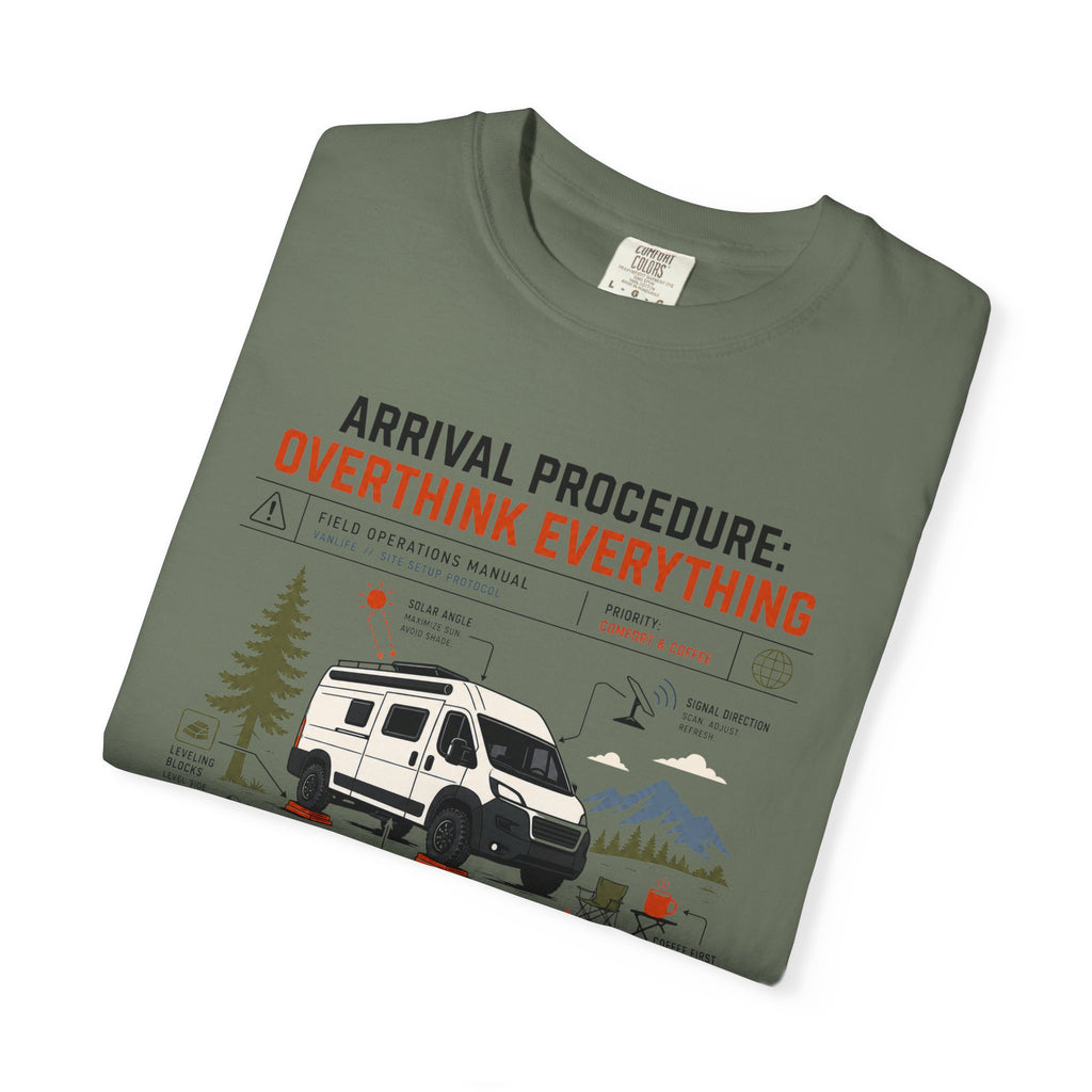 Arrival Procedure Overthink Everything - T-Shirt