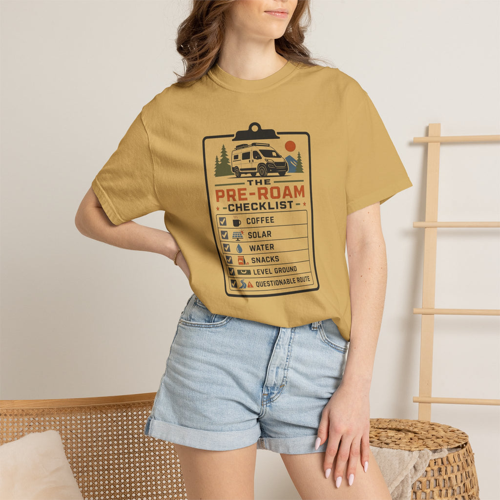 The Pre Roam Checklist - T-Shirt