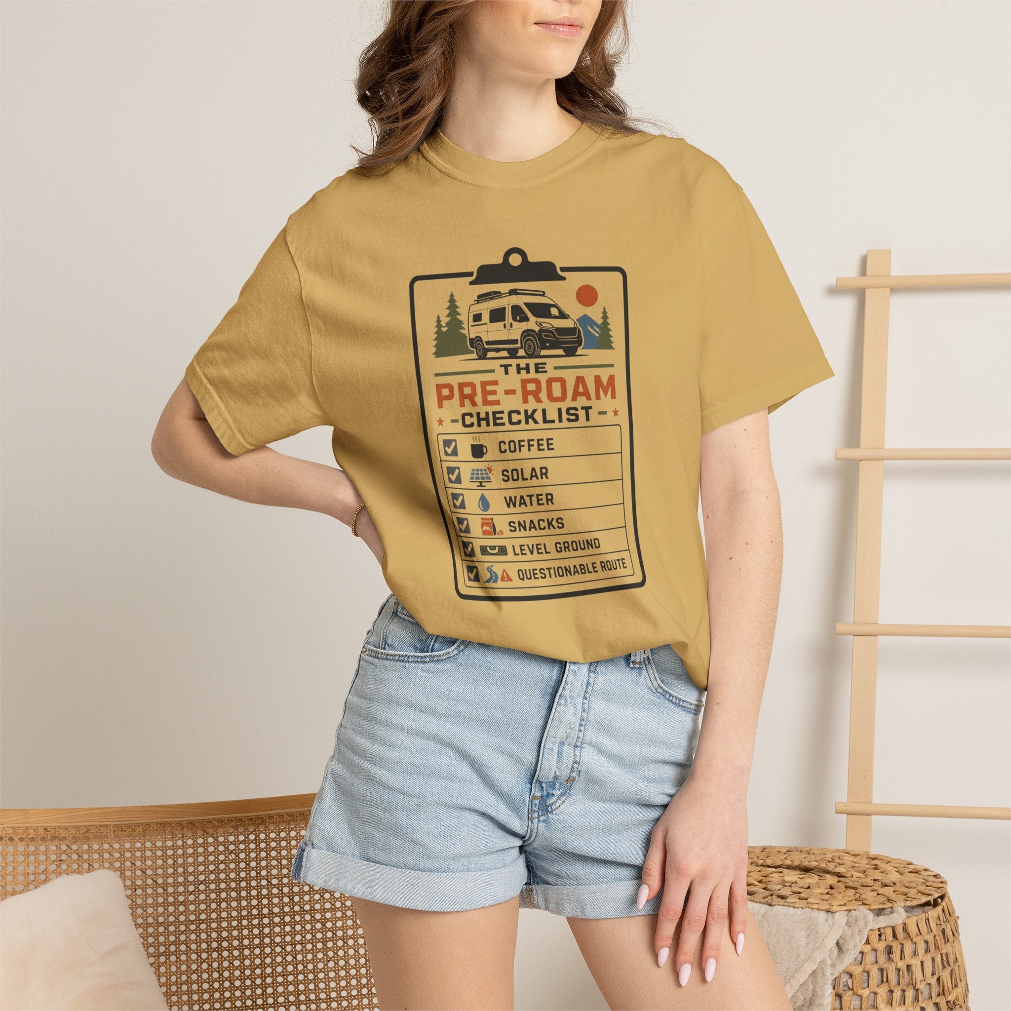 The Pre Roam Checklist - T-Shirt