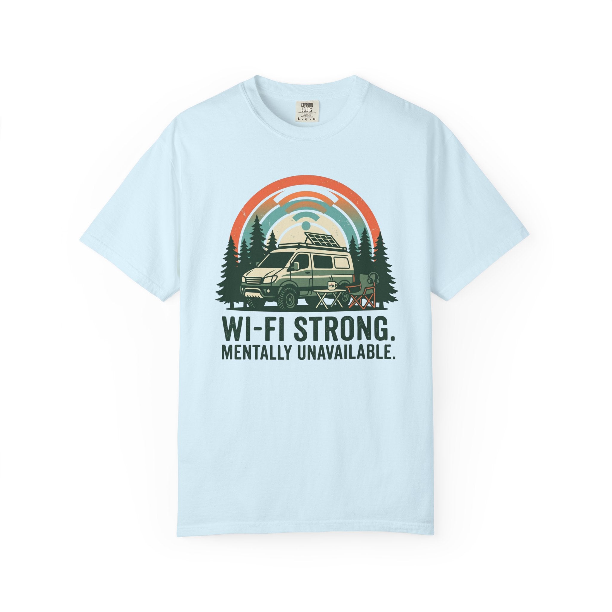 Wifi Strong Mentally Unavailable - T-Shirt