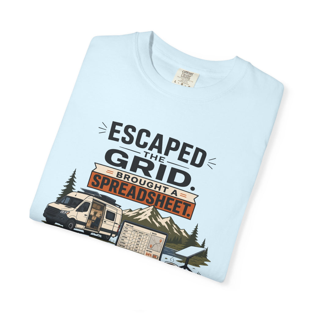 Escaped The Grid Brought A Spreadsheet - T-Shirt