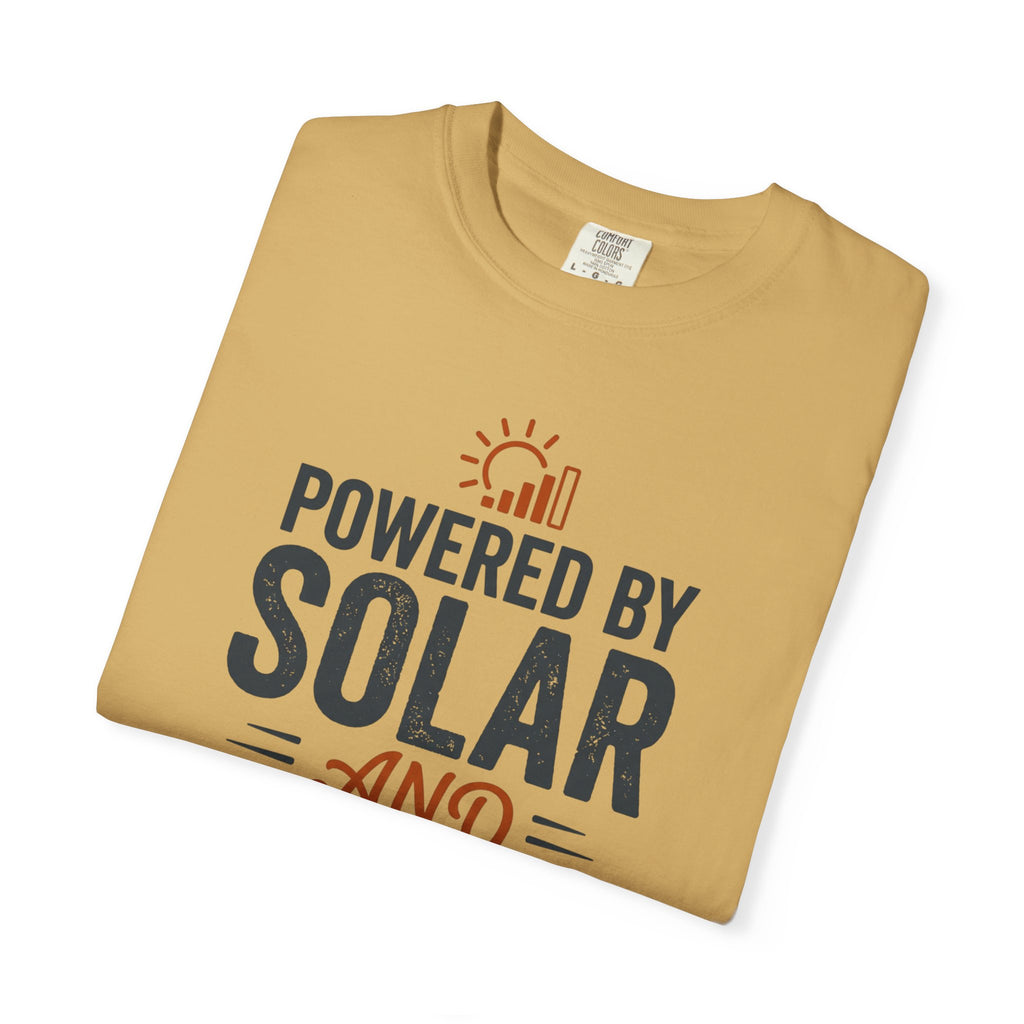 Powered By Solar And Poor Cell Service - T-Shirt
