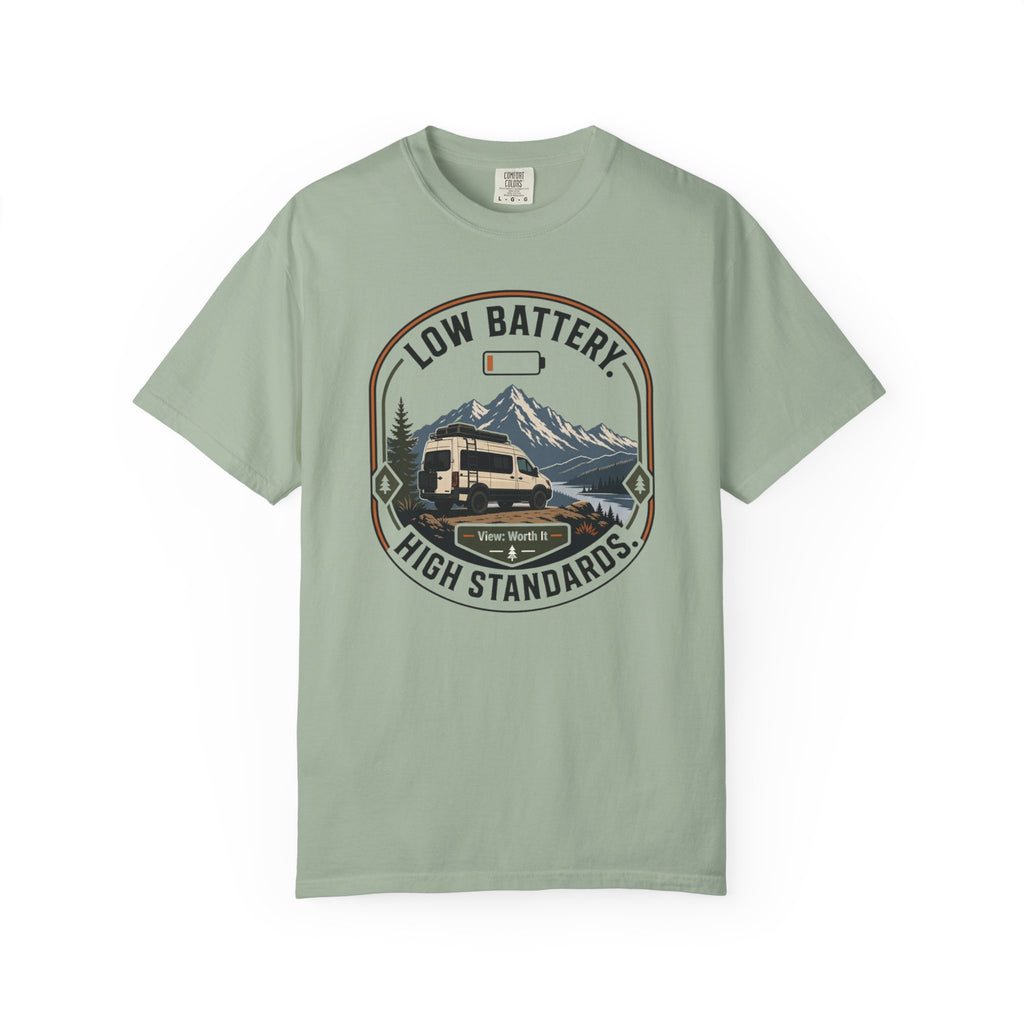 Low Battery High Standards - T-Shirt