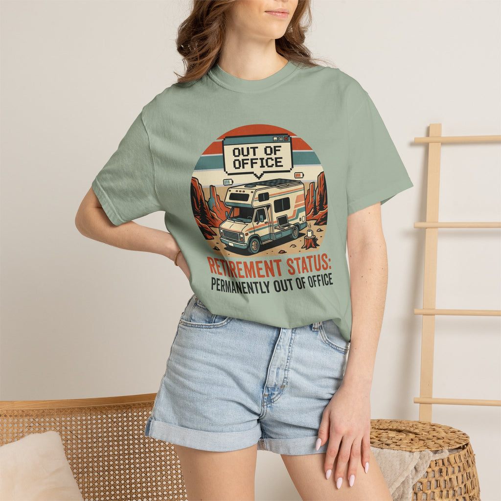 Retirement Status Permanently Out Of Office - T-Shirt