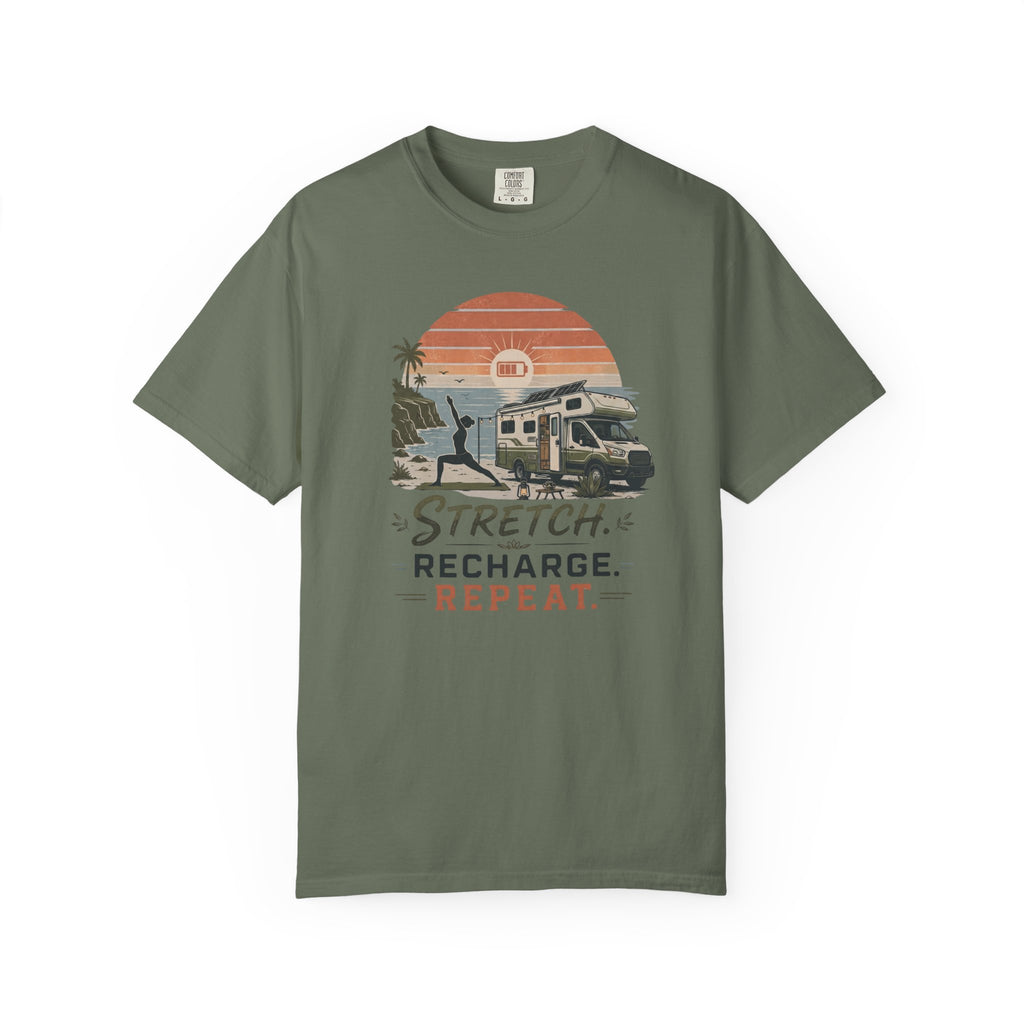Stretch Recharge Repeat - T-Shirt
