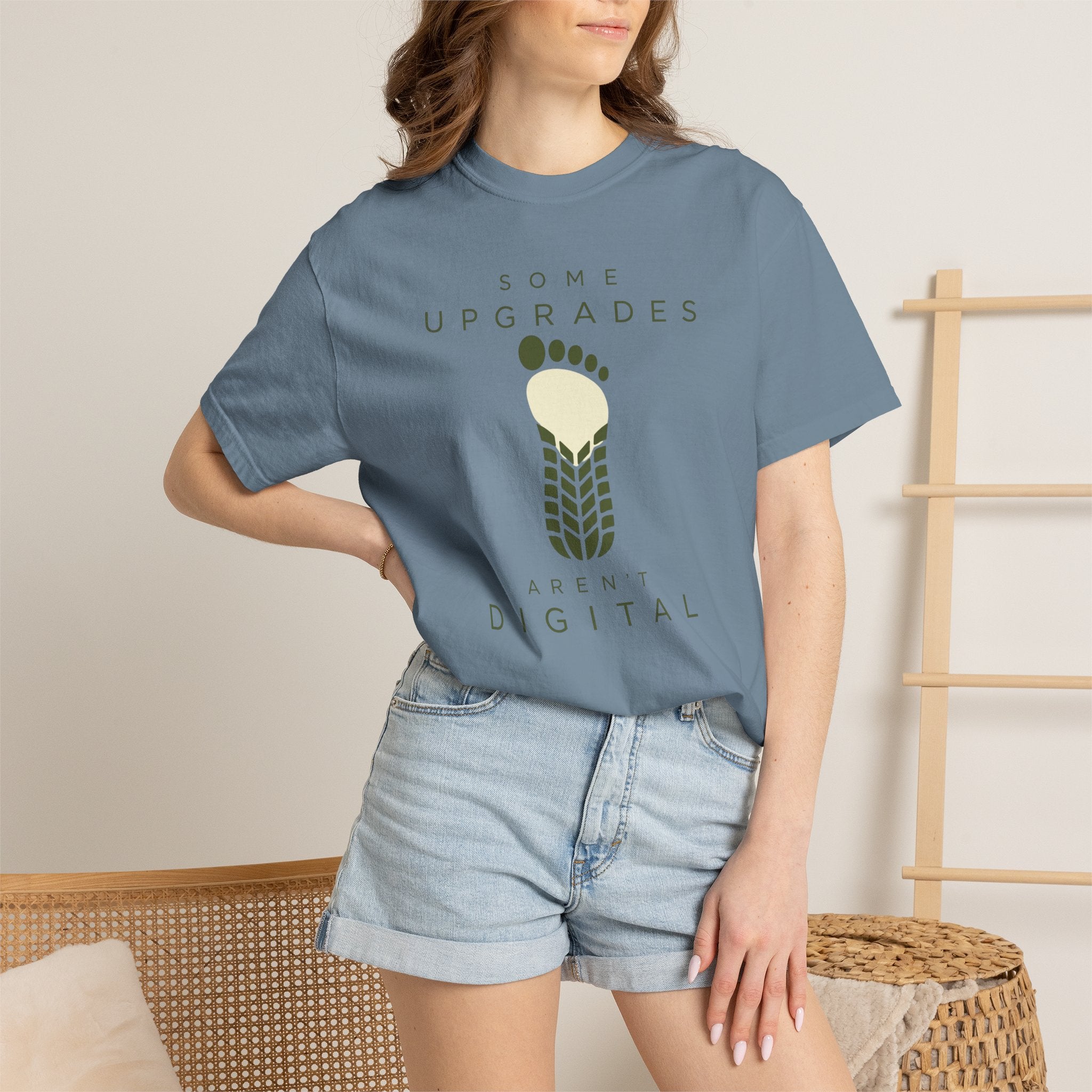 Some Upgrades Aren't Digital - T-Shirt