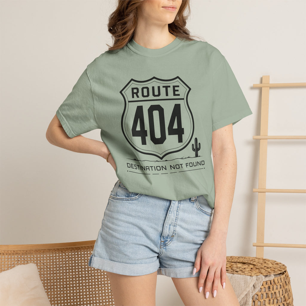 Route 404 Destination Not Found - T-Shirt