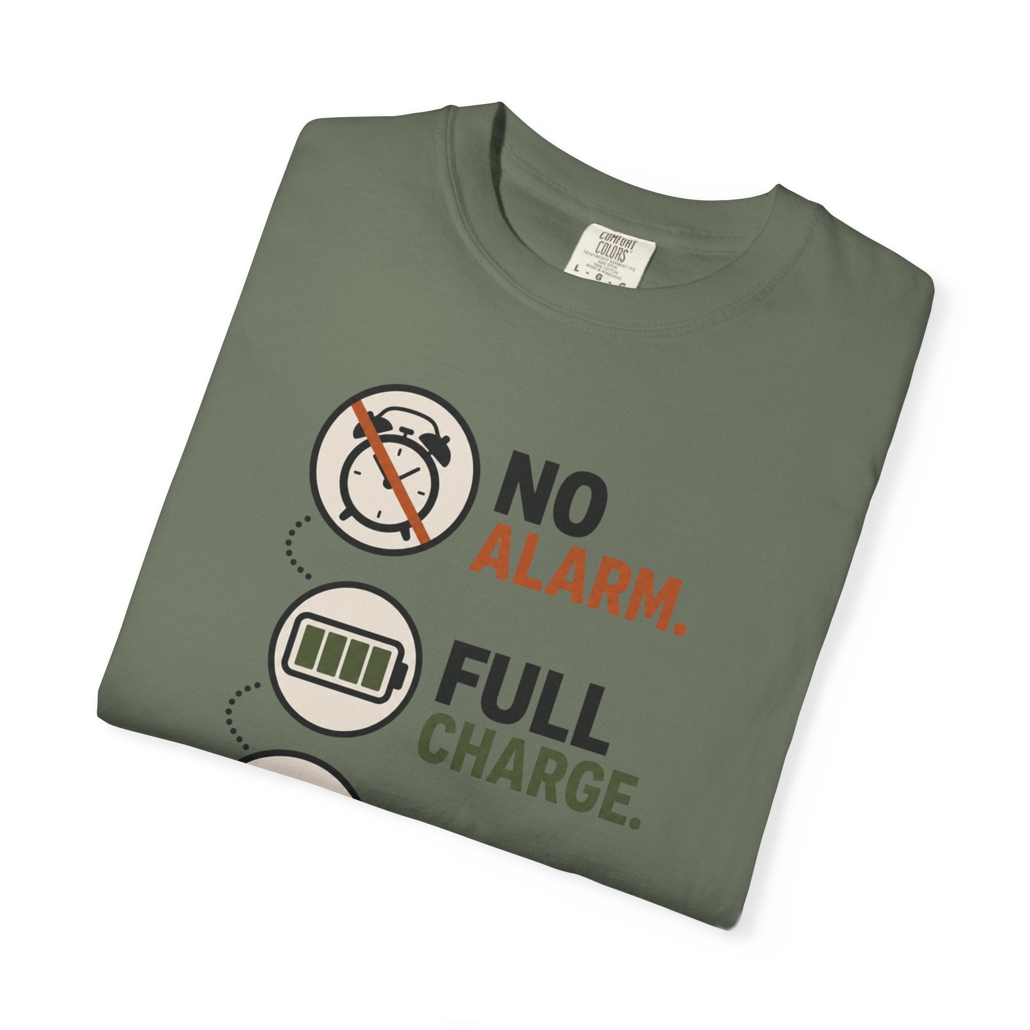 No Alarm Full Charge Open Road - T-Shirt