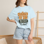 Charged By Sun Moved By Instinct - T-Shirt