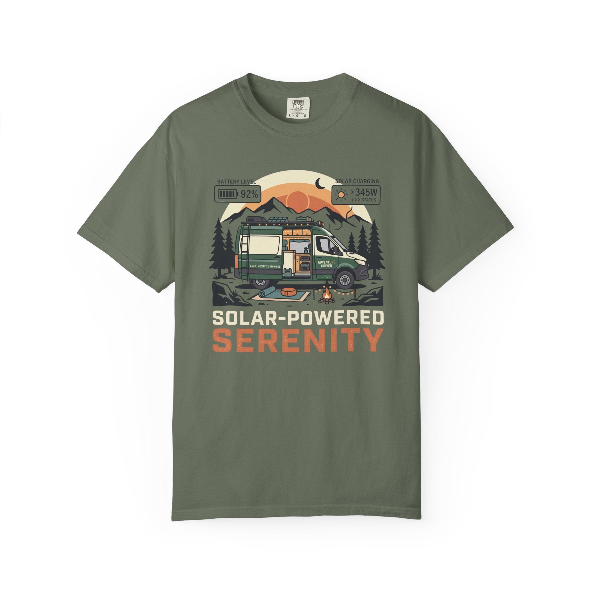 Solar-Powered Serenity - T-Shirt