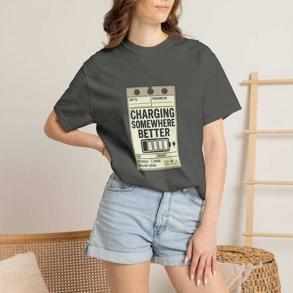 Charging Somewhere Better - T-Shirt