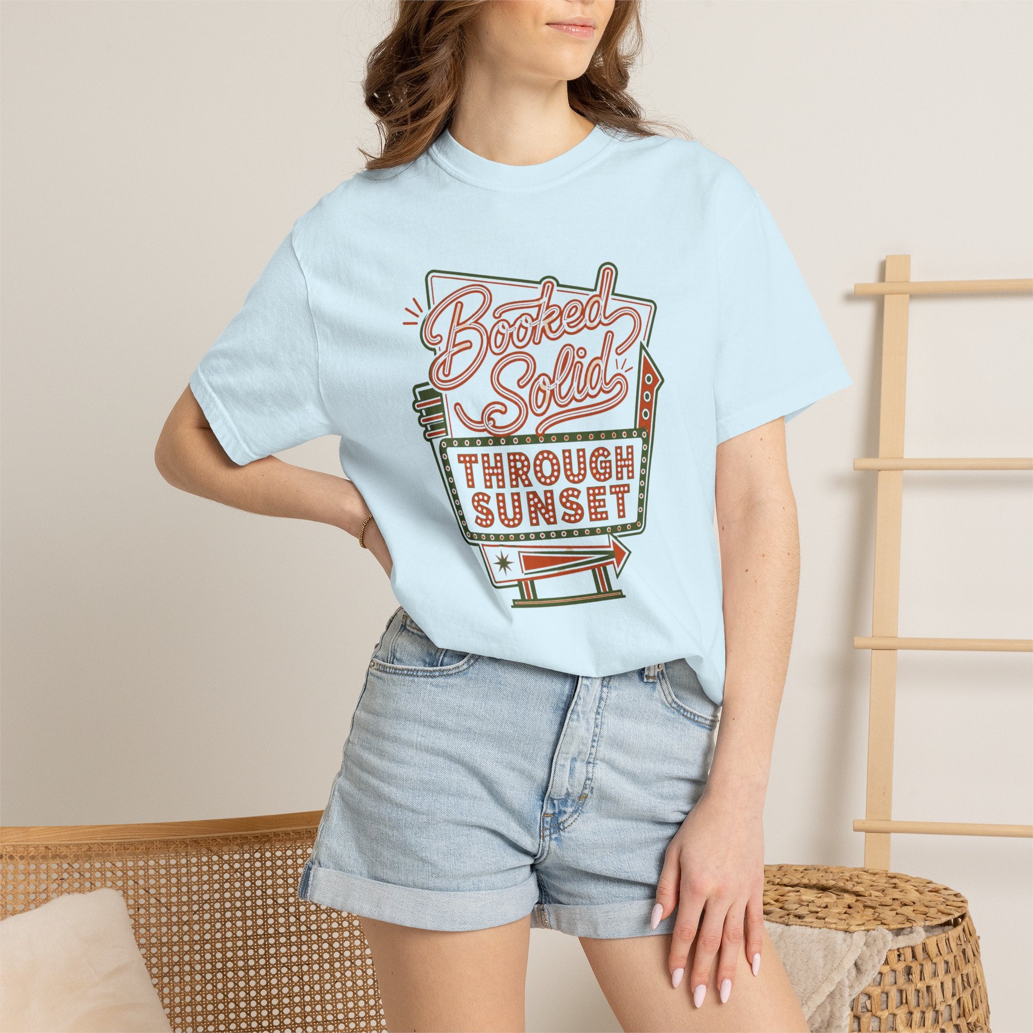 Booked Solid Through Sunset - T-Shirt