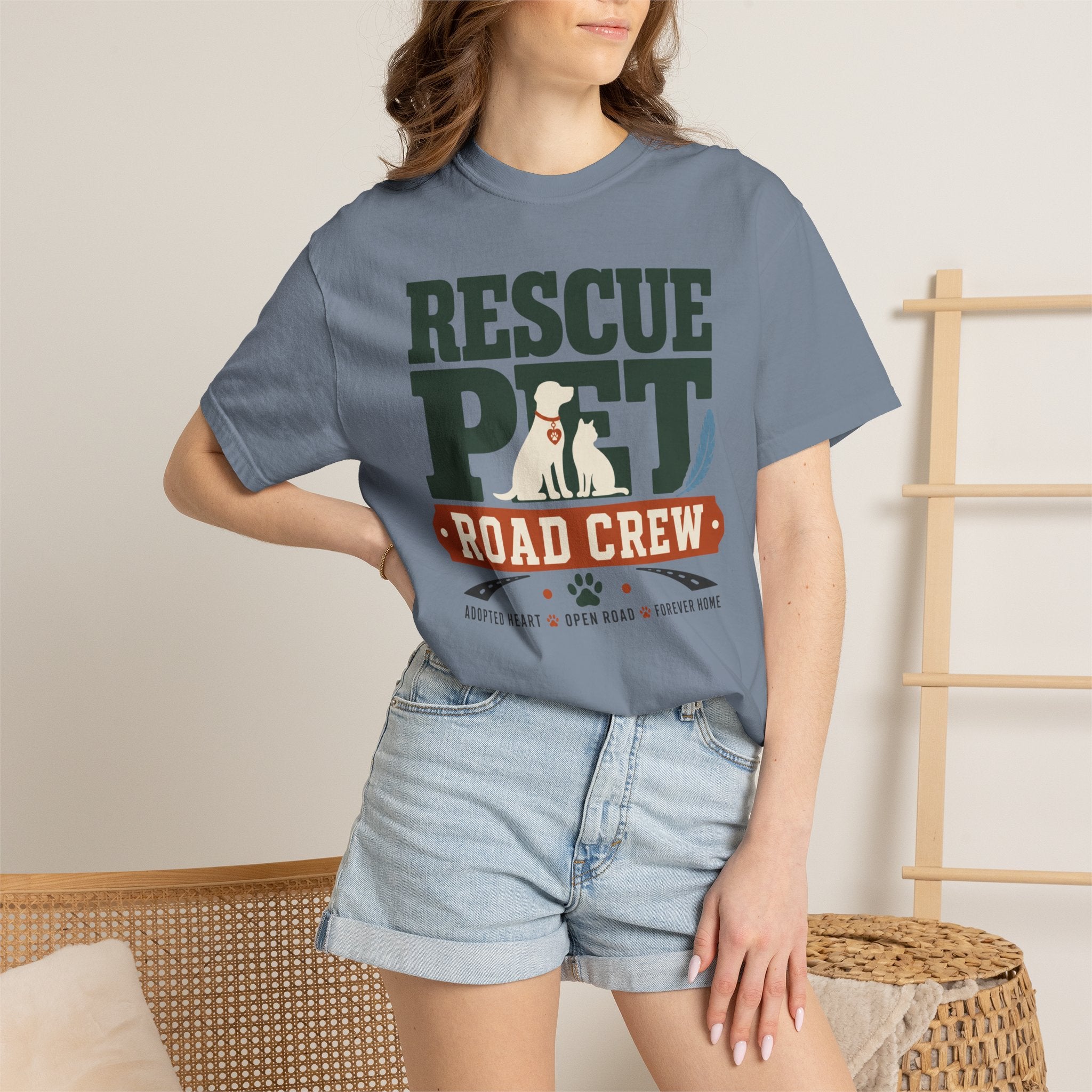 Rescue Pet Road Crew - T-Shirt
