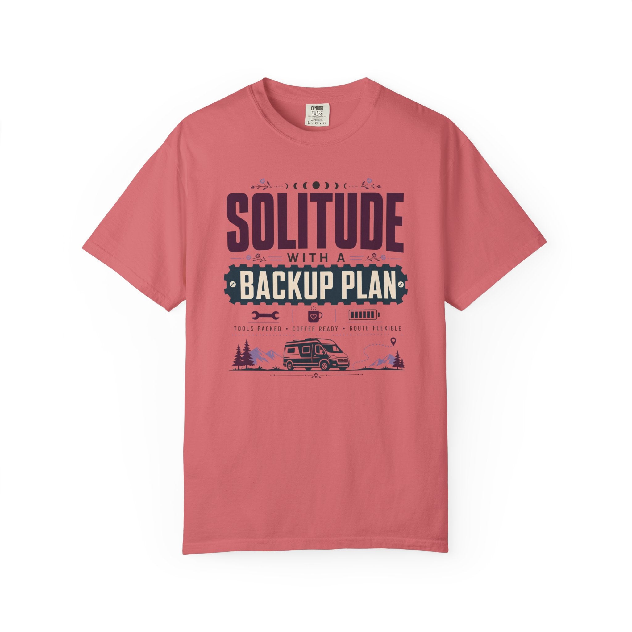 Solitude With A Backup Plan - T-Shirt