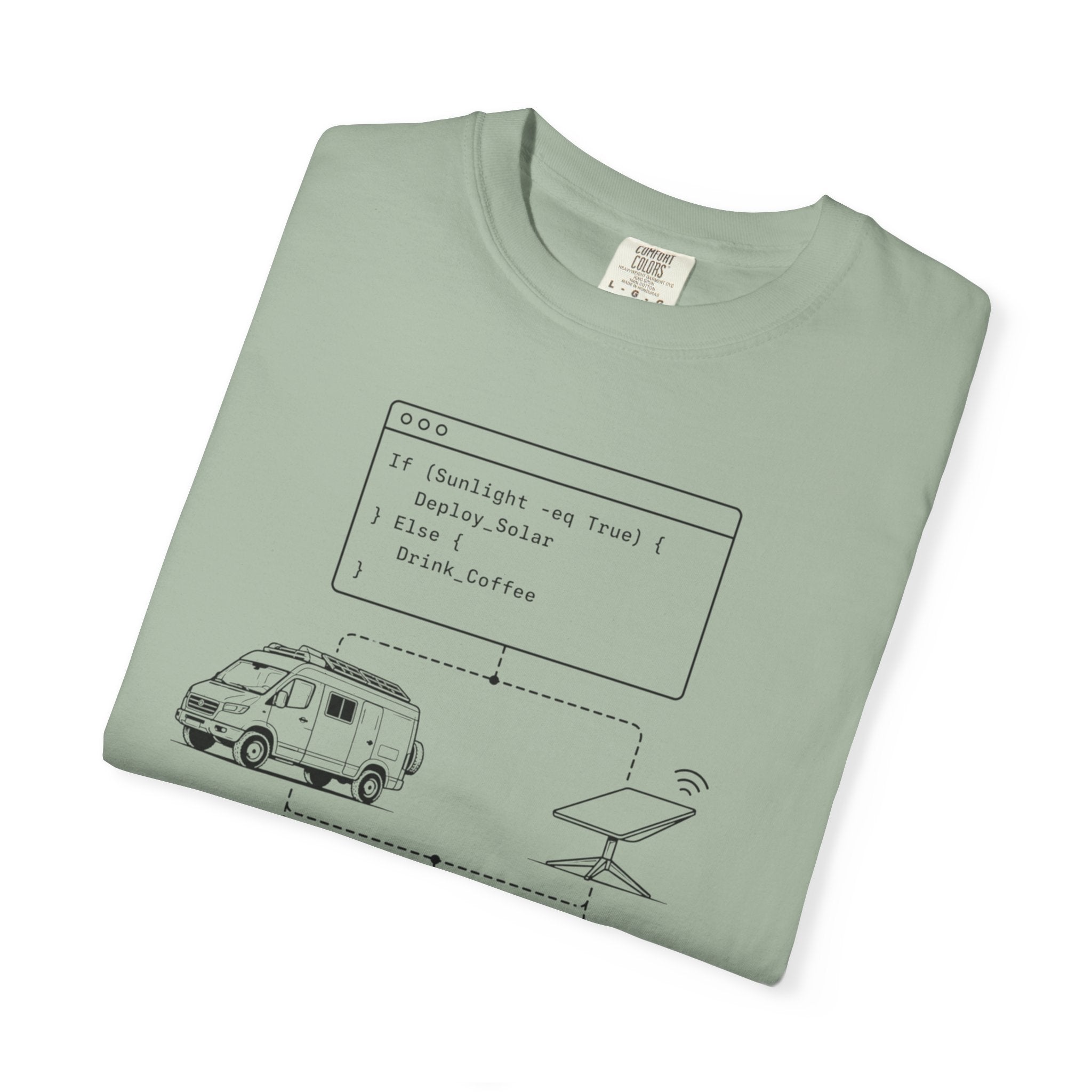 If Sunlight Eq True Deploy Solar - T-Shirt