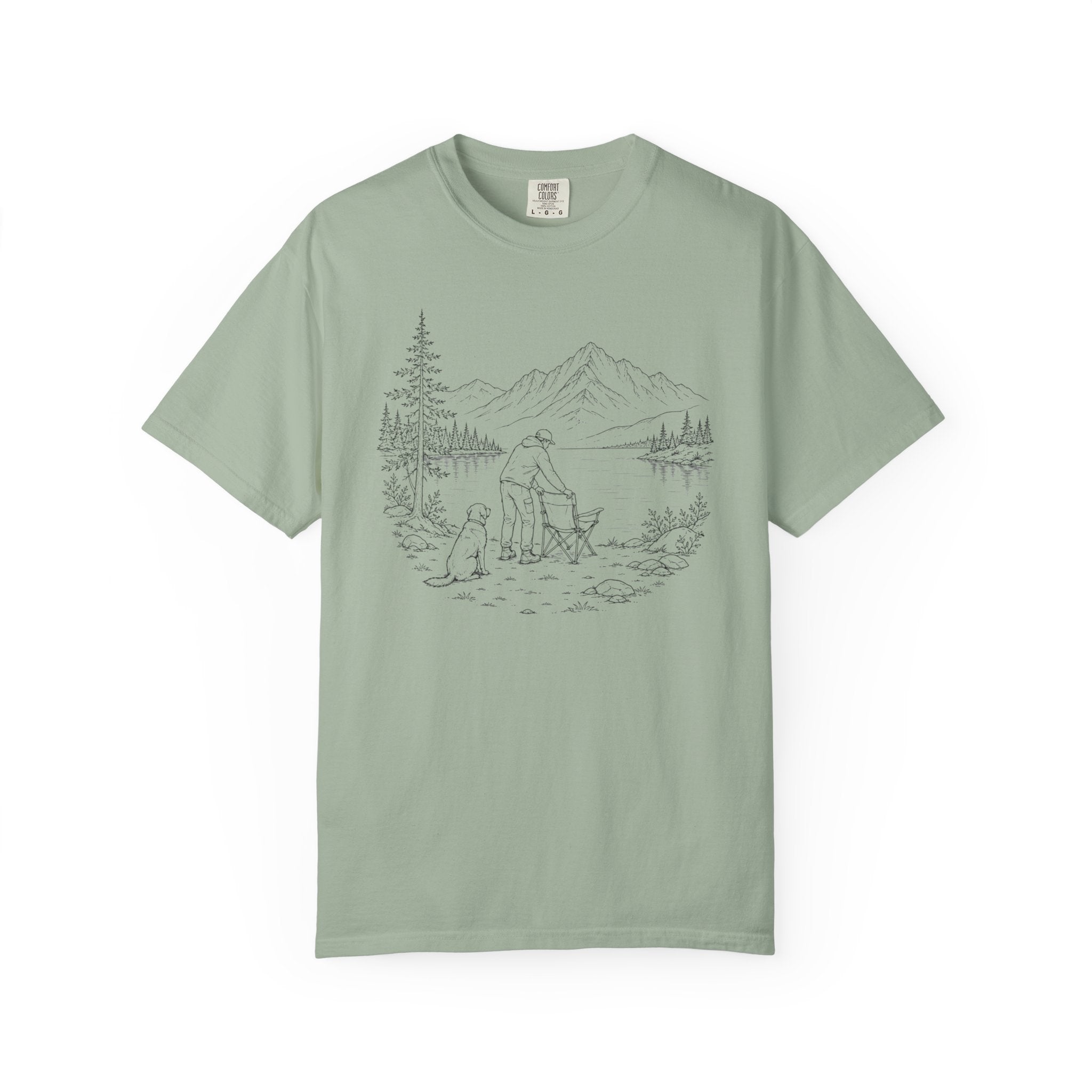 Camp Setup Requires Canine Supervision - T-Shirt