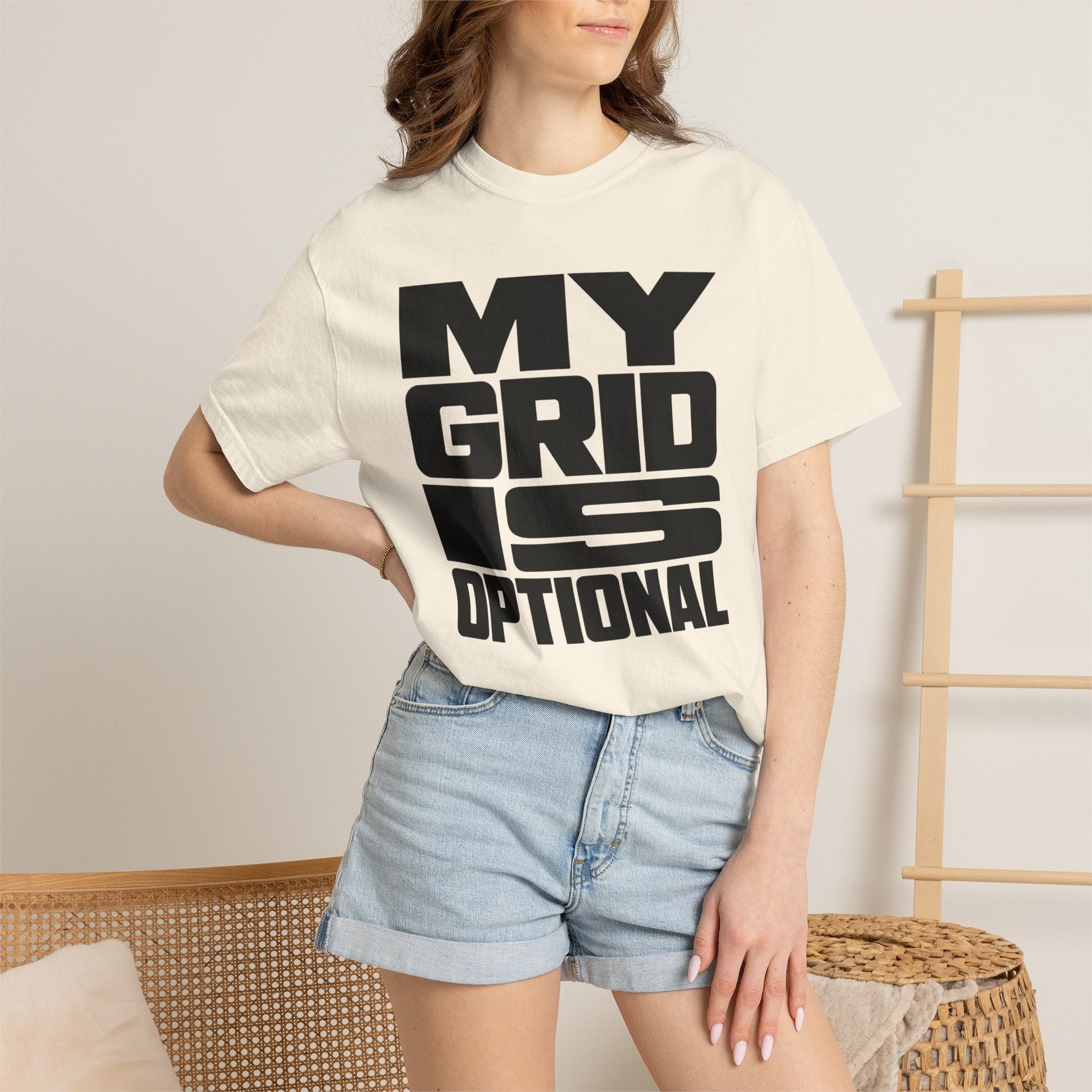 My Grid Is Optional - T-Shirt