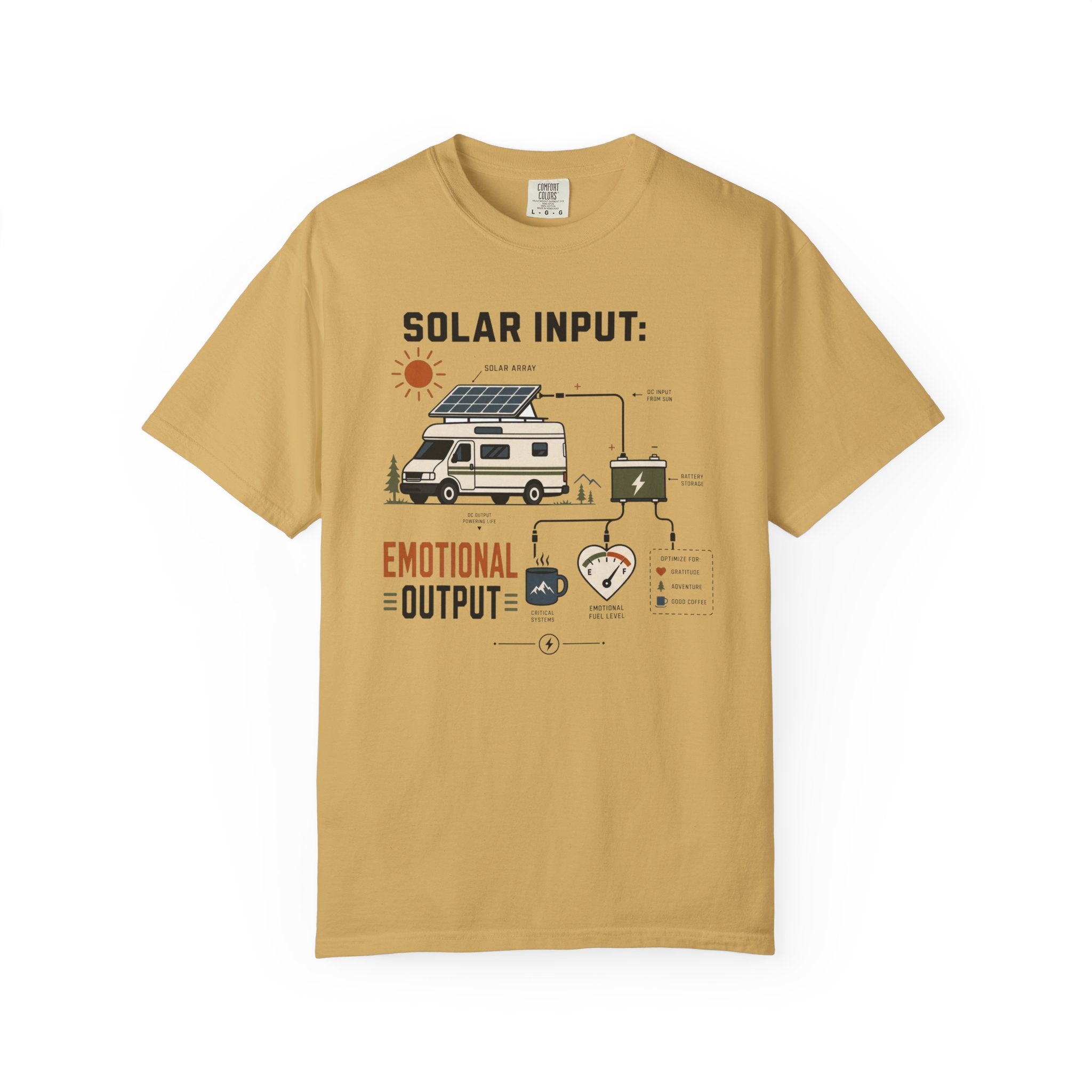 Solar Input Emotional Output - T-Shirt