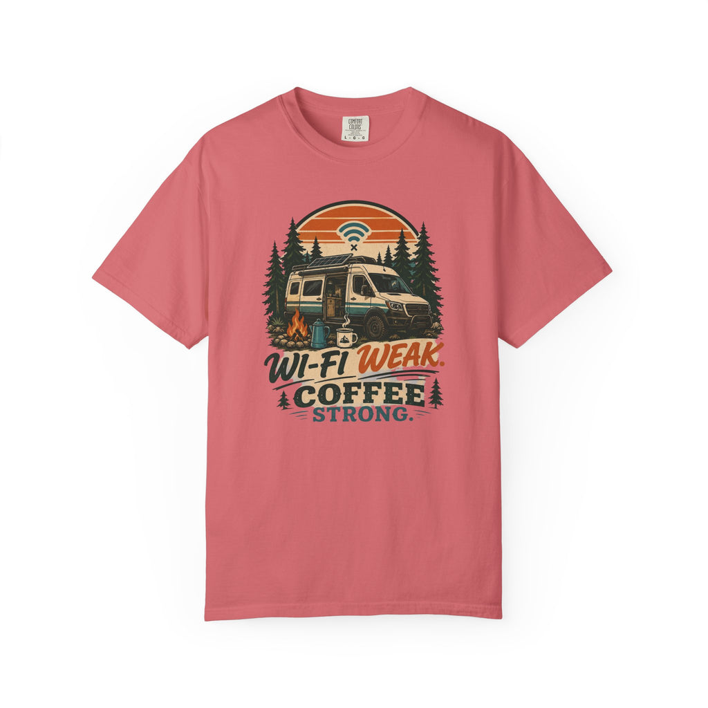 Wifi Weak Coffee Strong - T-Shirt