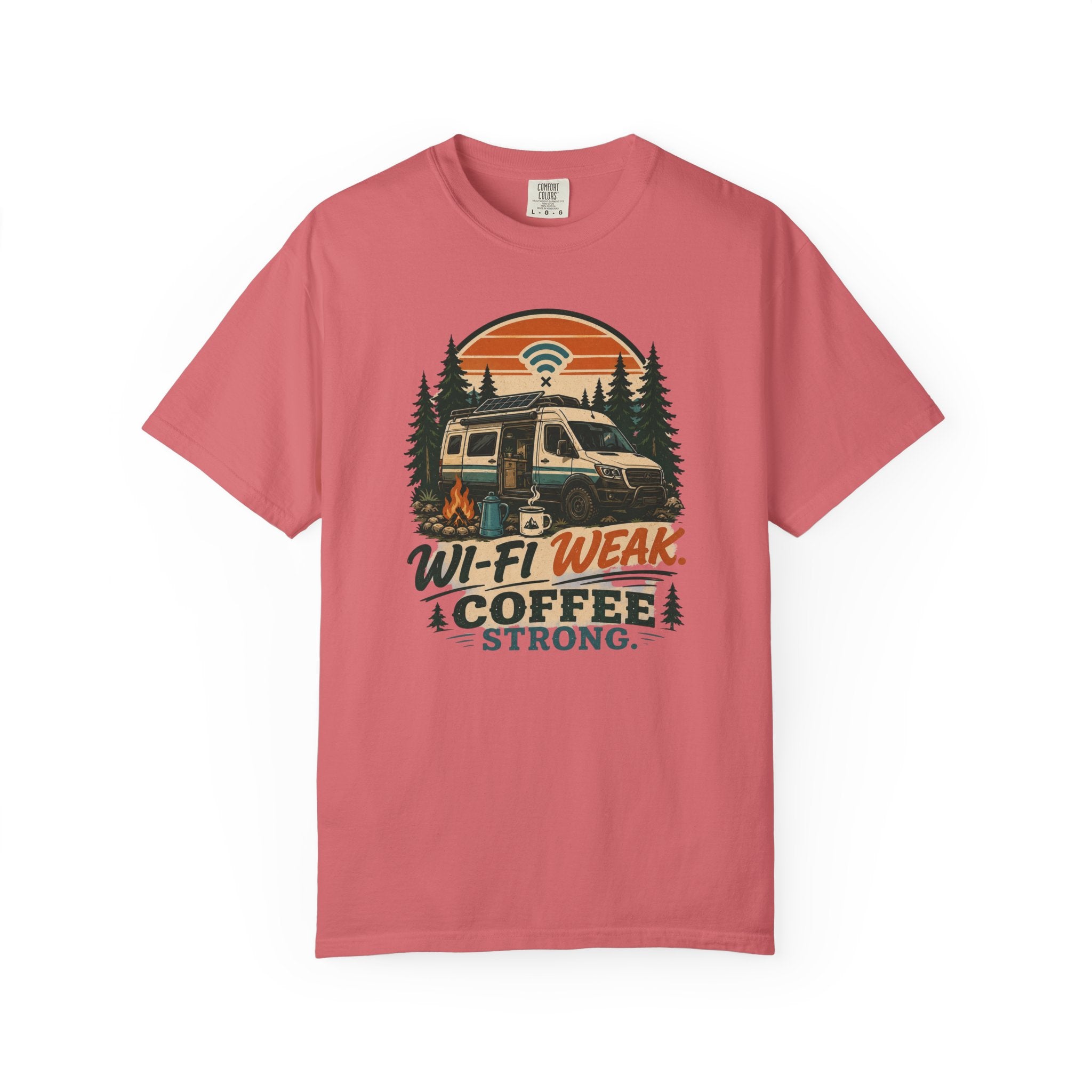 Wifi Weak Coffee Strong - T-Shirt