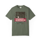 Strong Coffee Stronger Boundaries - T-Shirt