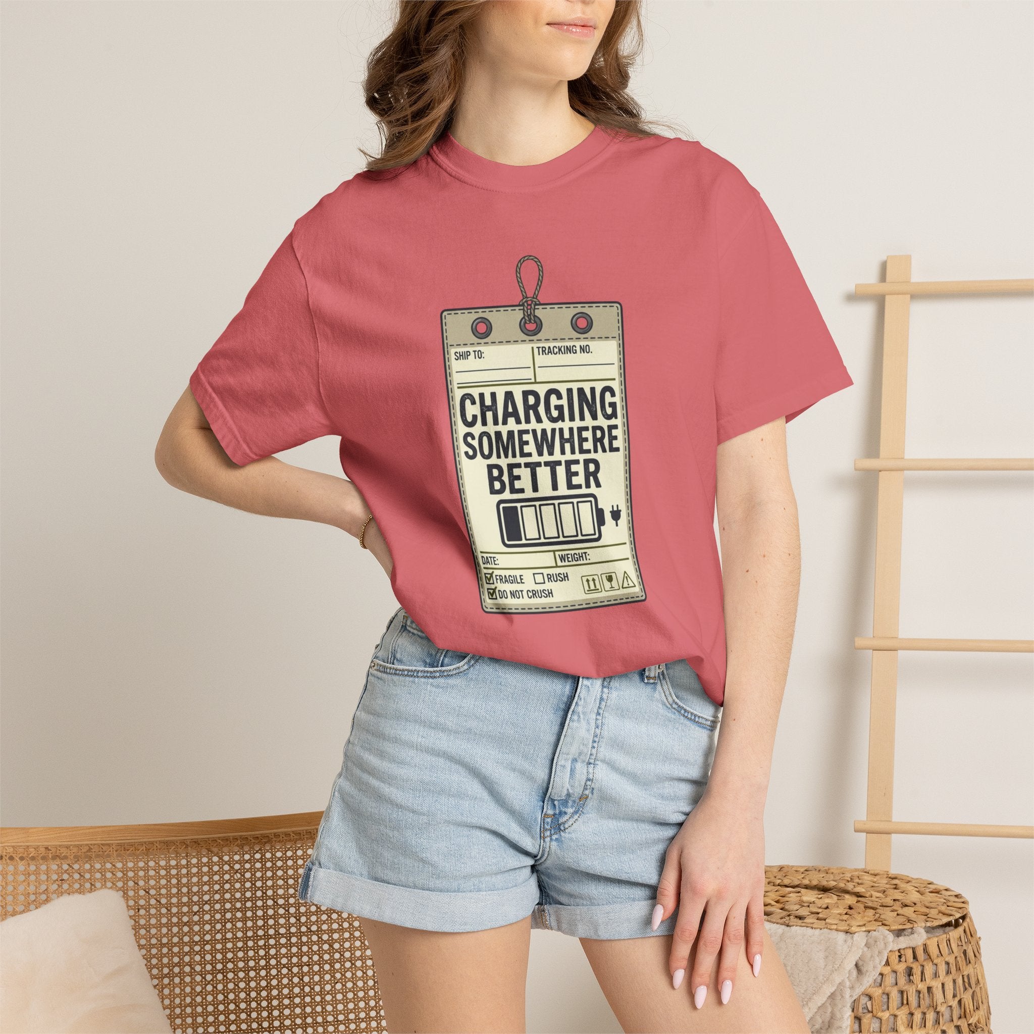Charging Somewhere Better - T-Shirt